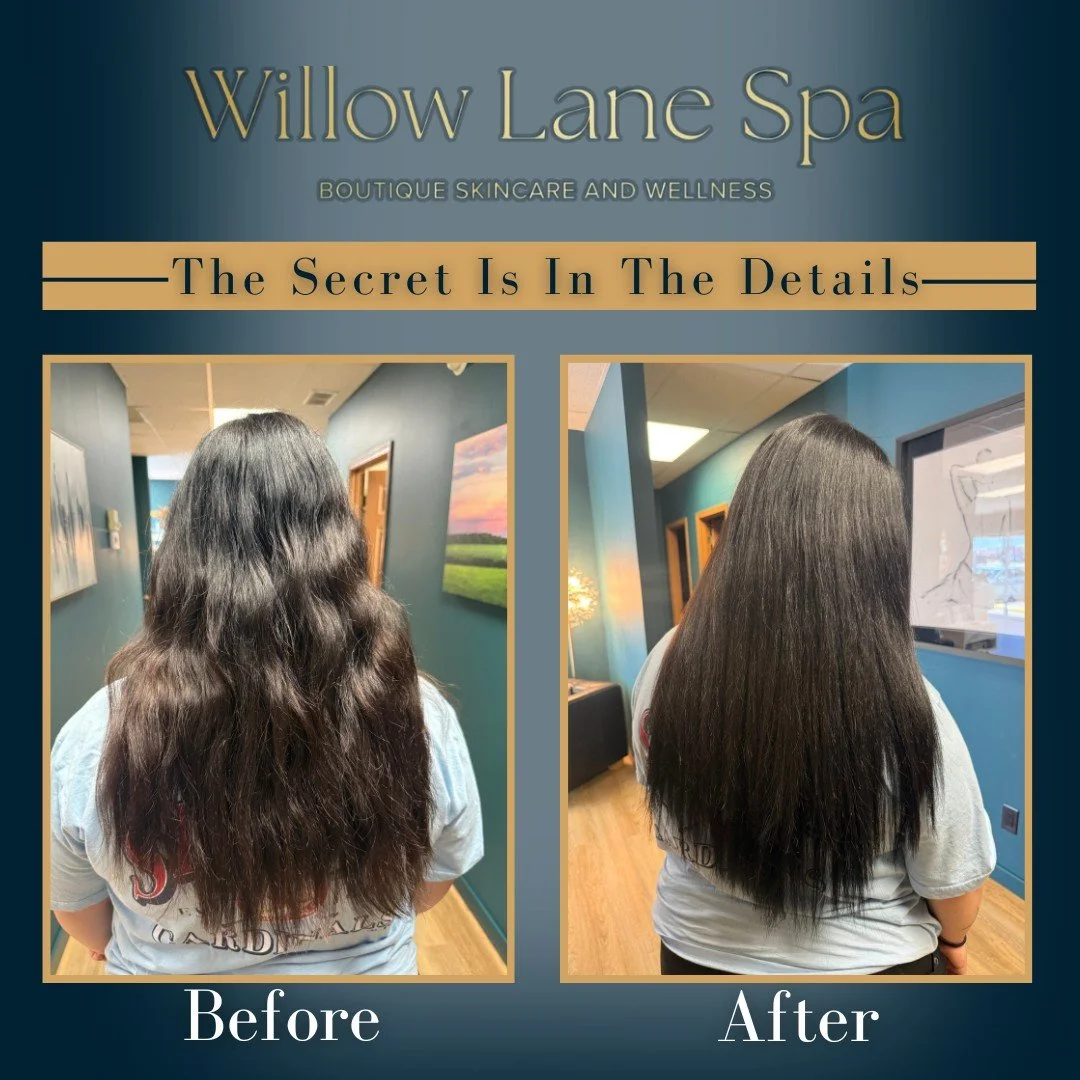 A little extra length. A little extra volume. A whole lot of confidence. 💇🏻&zwj;♀️

We've been working on something exciting behind the scenes, and we couldn't wait to share this transformation. 

Can you guess what service helped create this look?