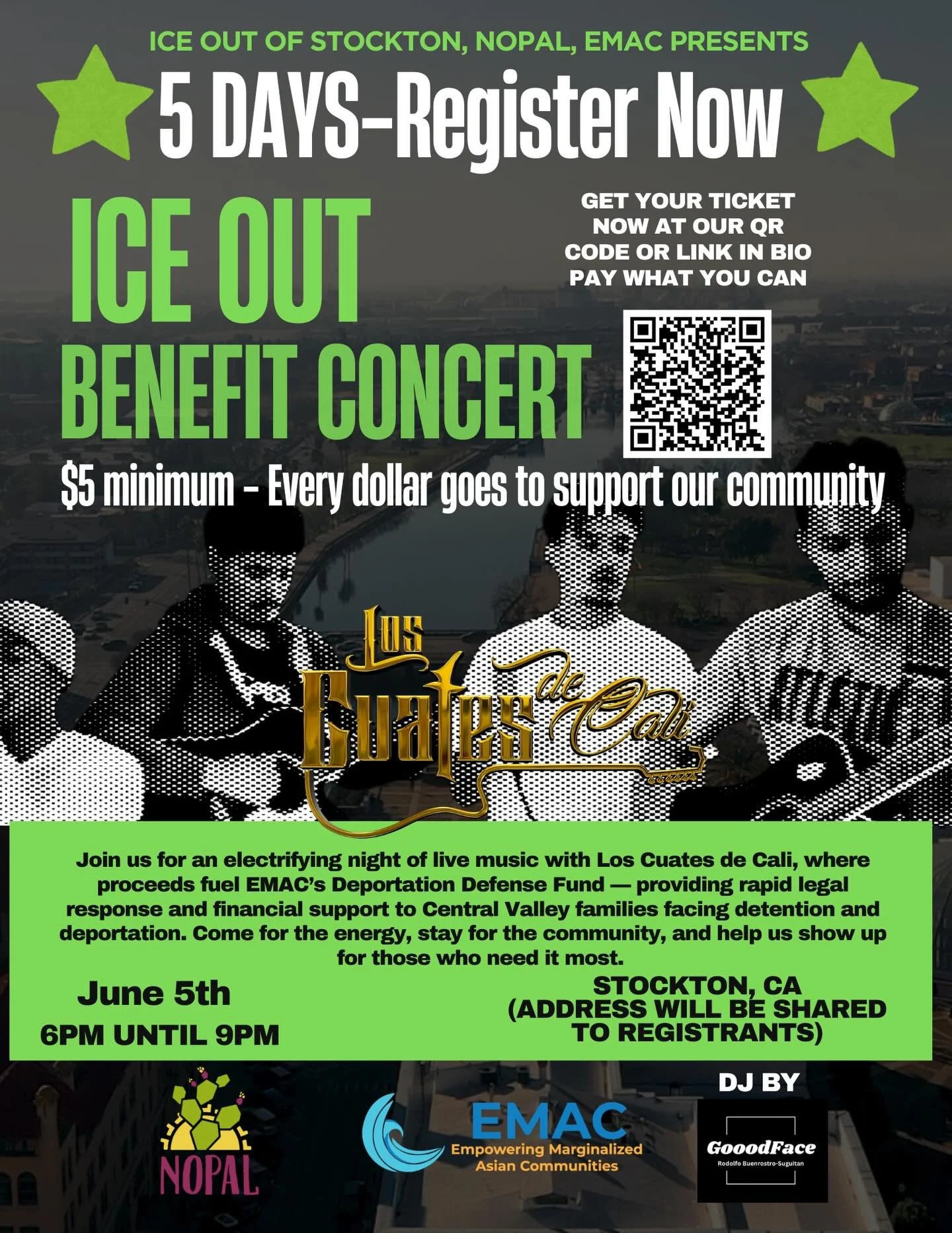 Coming up this Friday! Pay what you can, every dollar goes to support community! Register now 🎉