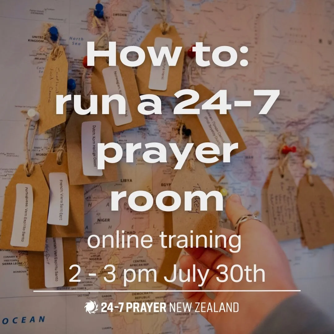 How to: run a 24-7 prayer room - online training