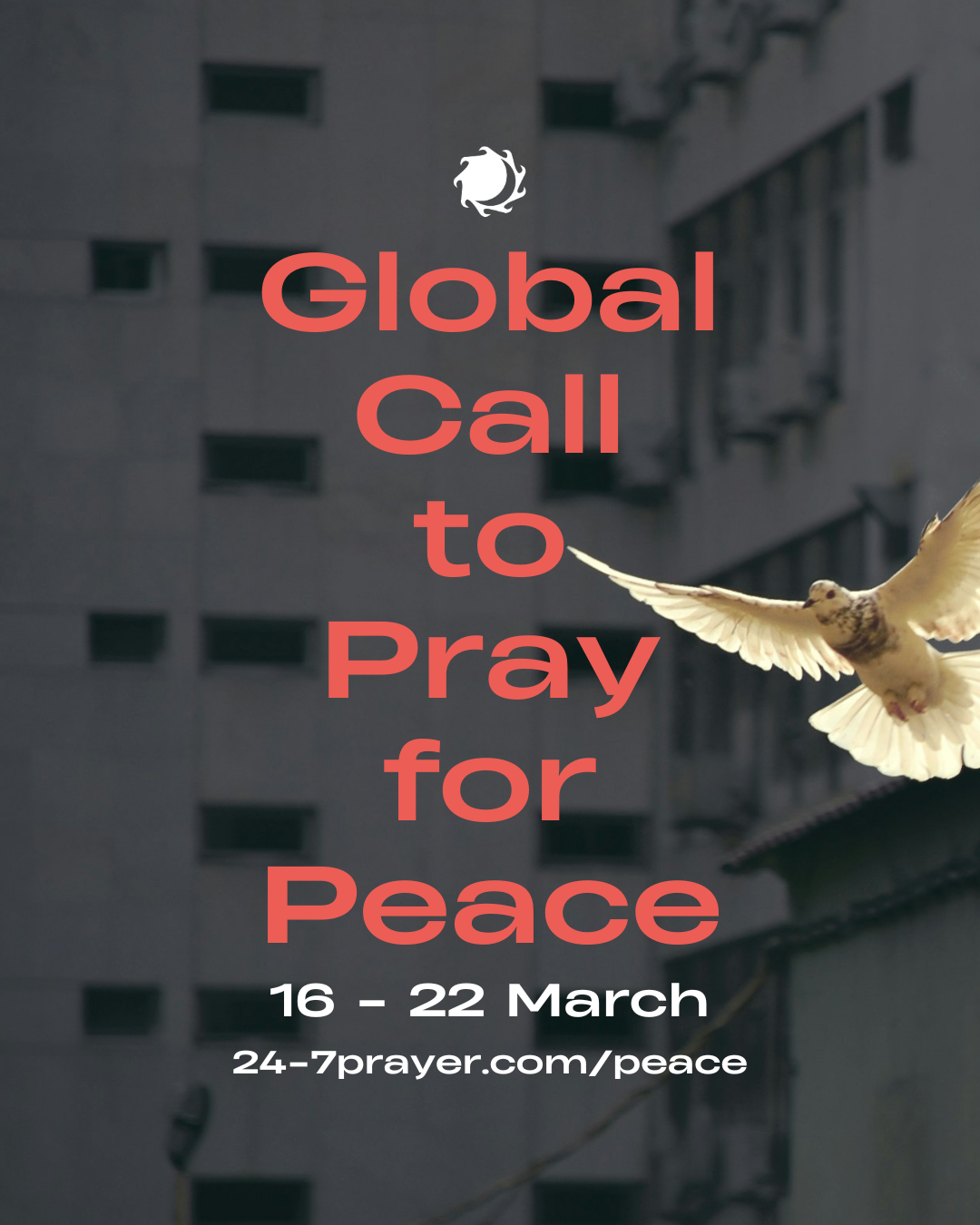 24 hour online ‘Pray for Peace’ prayer meeting