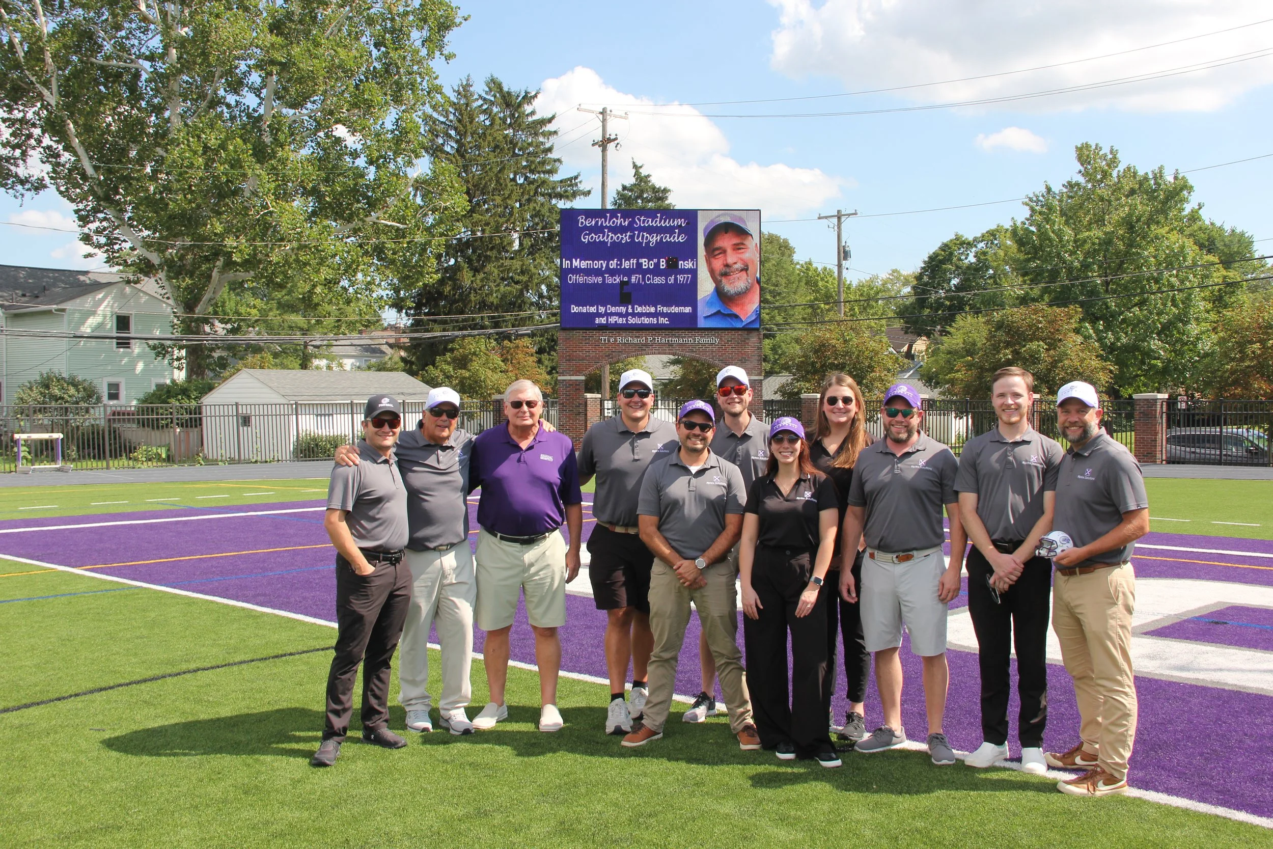For the Love of the Game: Hplex Donates Goalposts to Capital University