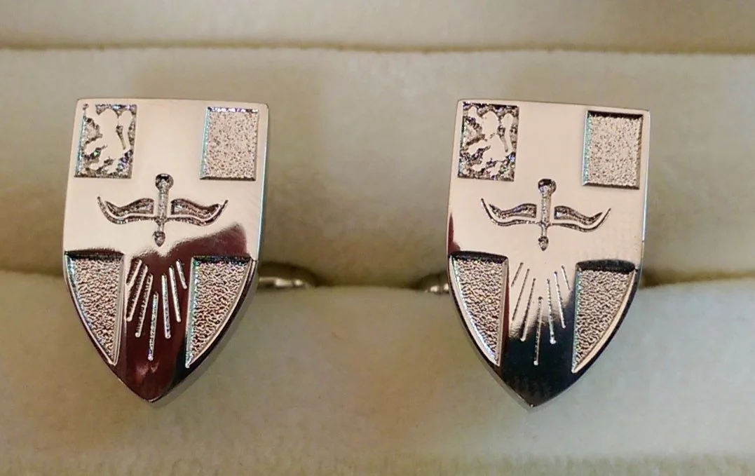 BC - Silver Cufflinks