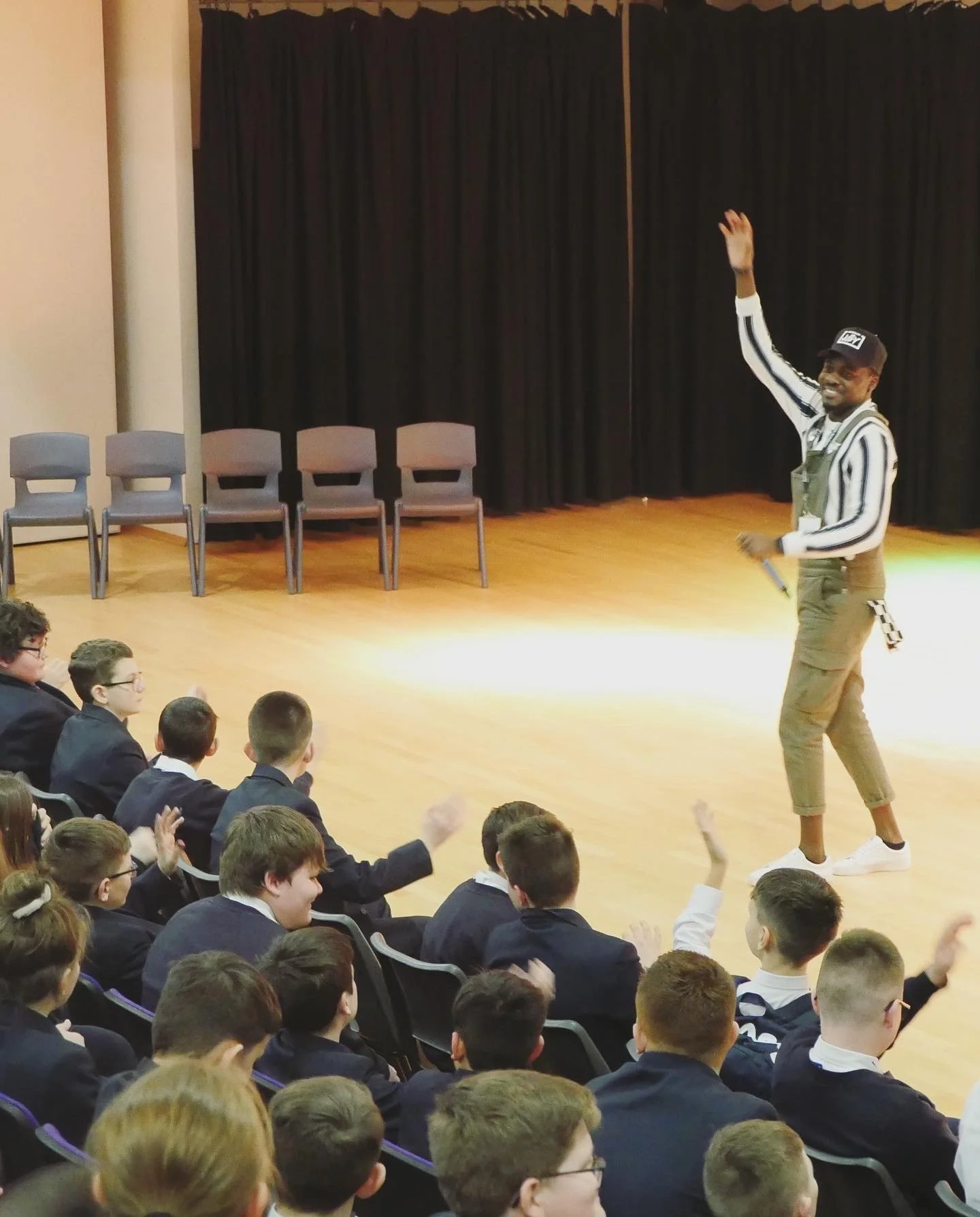 Enrichment week workshops at a school