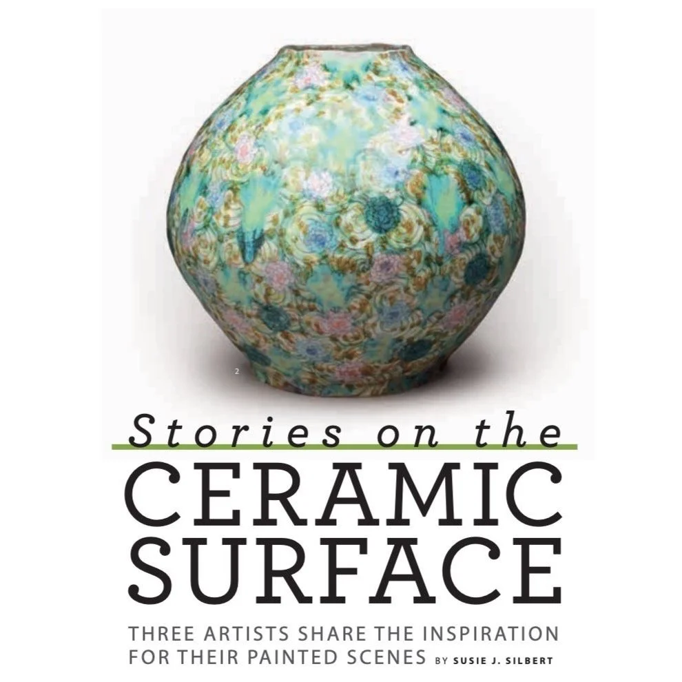Ceramic Surface: Jenny Mendes, Sue Tirrell, Shoko Teruyama