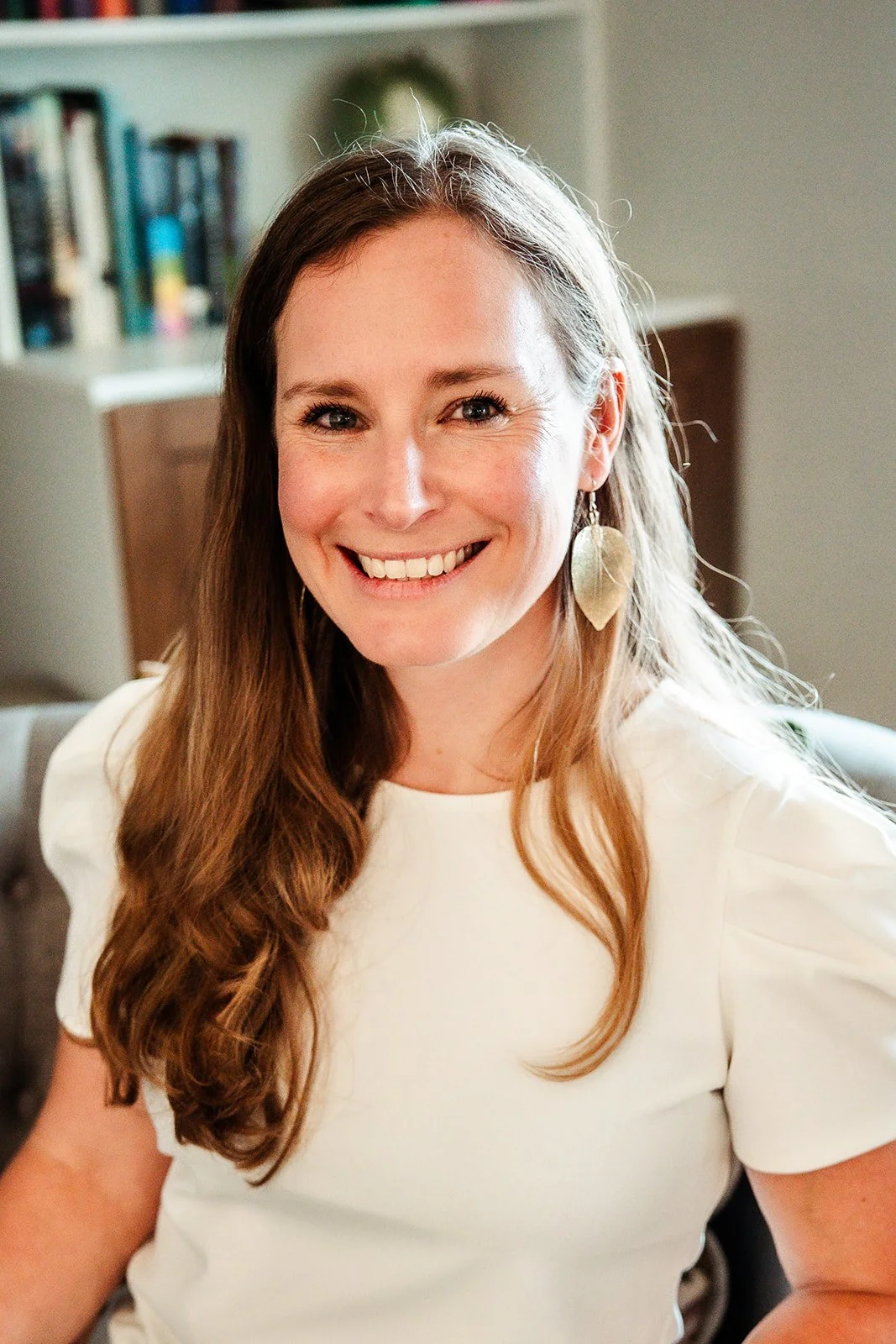 Karina Wenker, Nutritionist, smiling into the camera