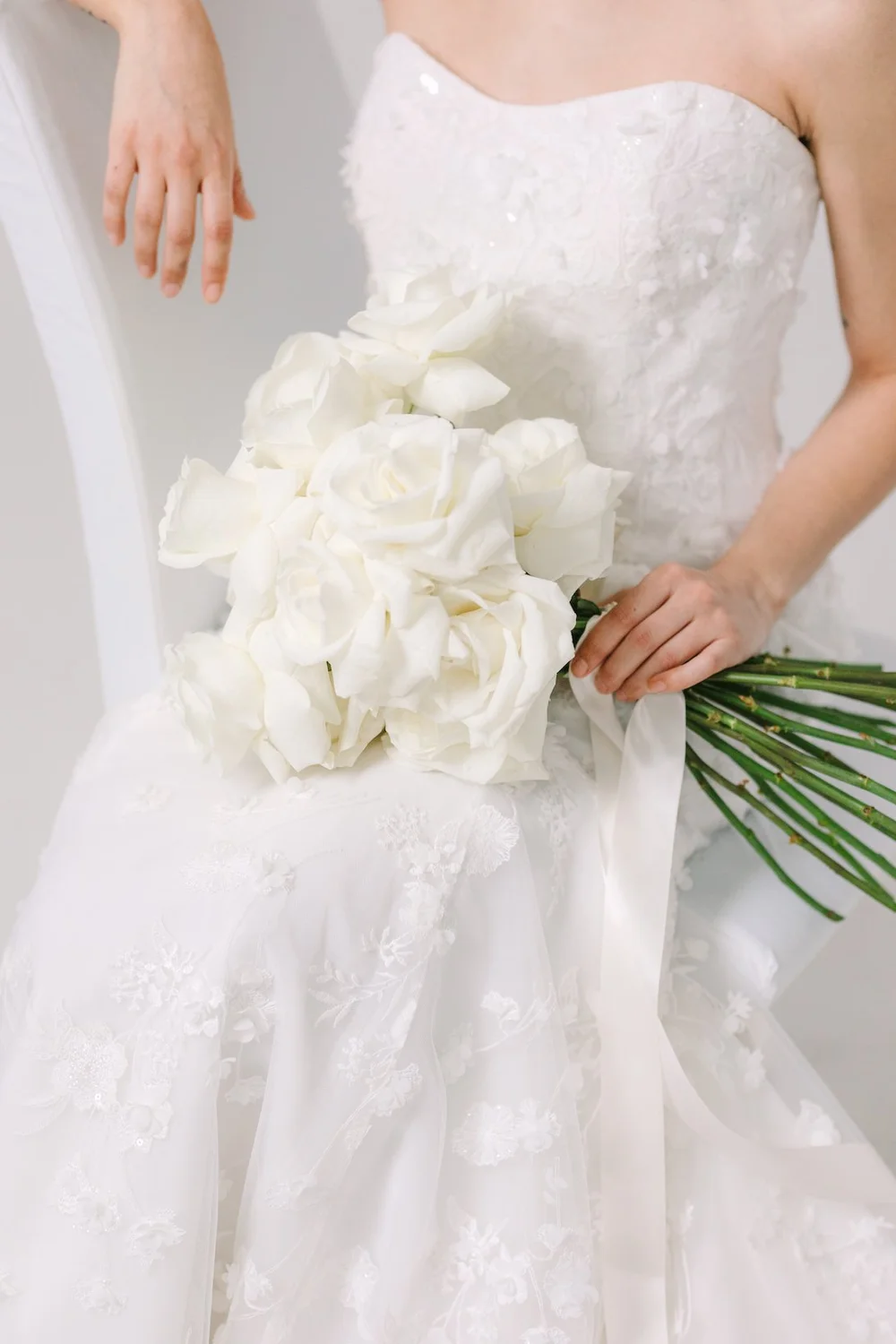 Long Stem Bridal Bouquet Best Buds Flower Company Long Stem Bridal Bouquet Best Buds Flower Company