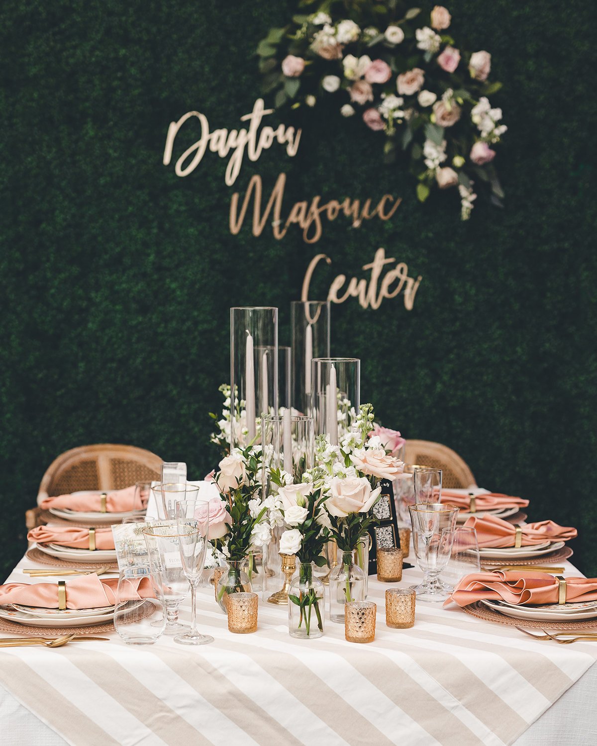 Did we see you at the Prime Time Party Rental Wedding Open House this March?

We had so much fun meeting so many people and also being able to design booths for several of the other vendors!  How delightful was this tablescape for Dayton Masonic Cent