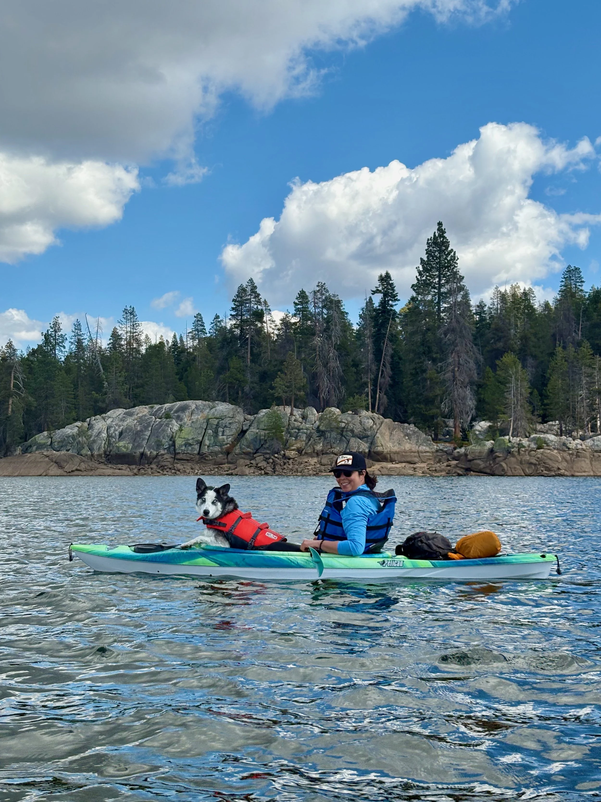 Kayaking with Luna