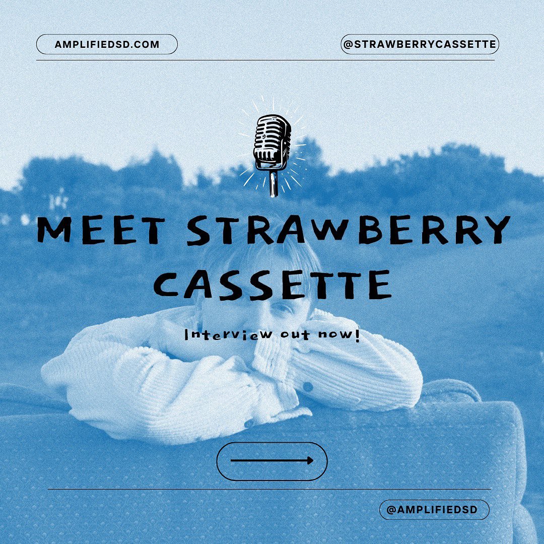Meet @strawberrycassette and check out our latest interview with them that is out now! 🎧🎶🌟 link in bio! 

#sandiegomusic #amplifiedsd #livemusic #artist #band #newband #music #socal #indiemusic #socalmusic #metal #metalmusic #audioengineer #locala