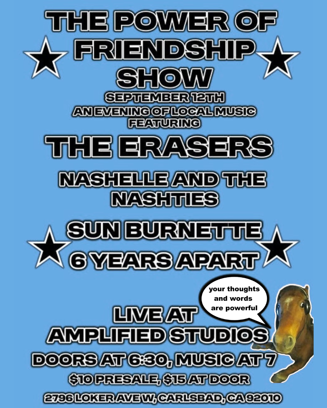 THE POWER OF FRIENDSHIP SHOWCASE!