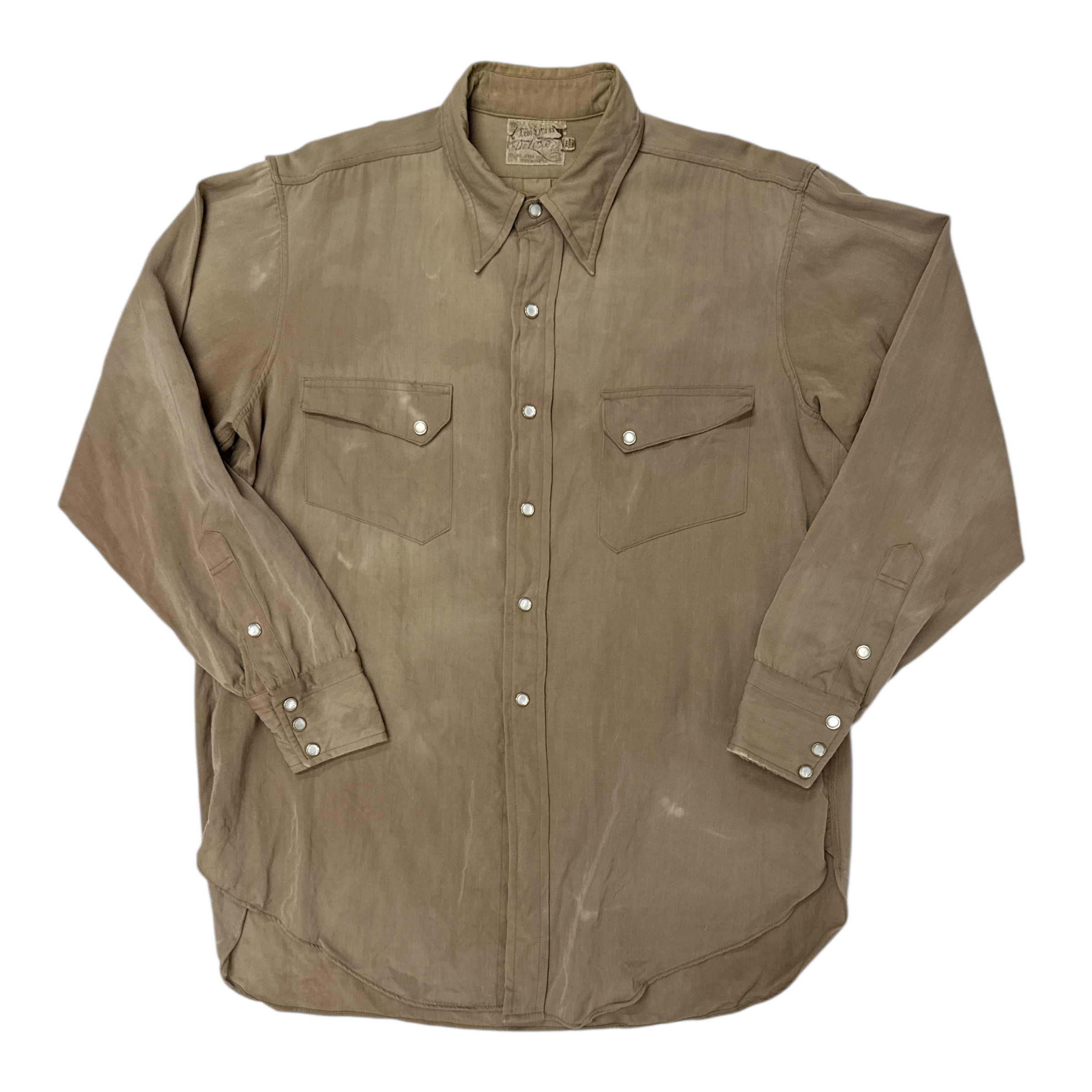 VINTAGE 1940S LEVIS GABARDINE SHIRT