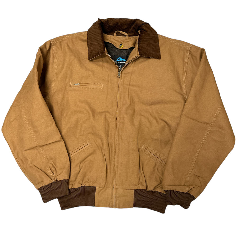 DEADSTOCK TRI MOUNTAIN CANVAS JACKET — My Best Vintage Life Podcast