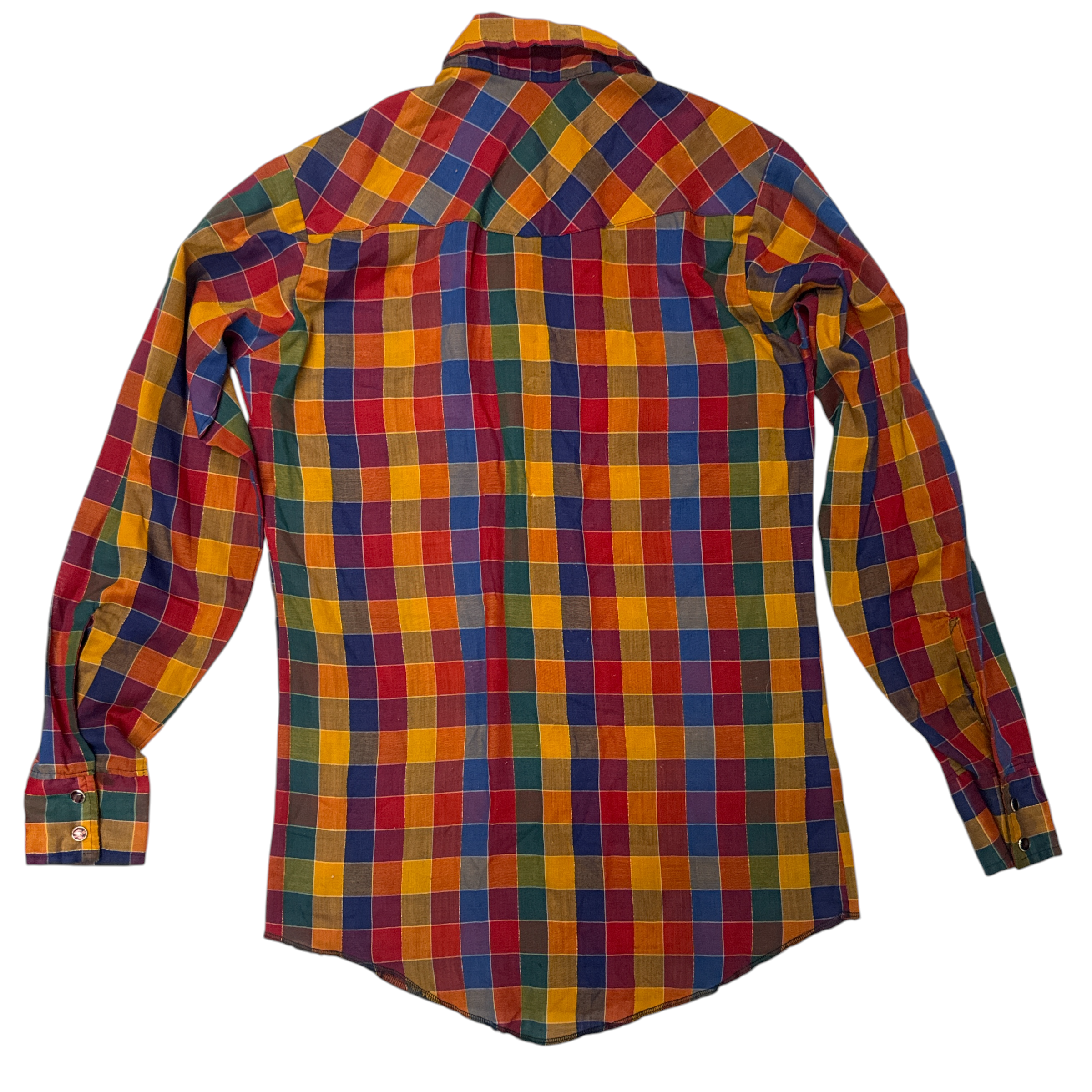 Vintage Femme Wrangler Pearl Snap Western Shirt
