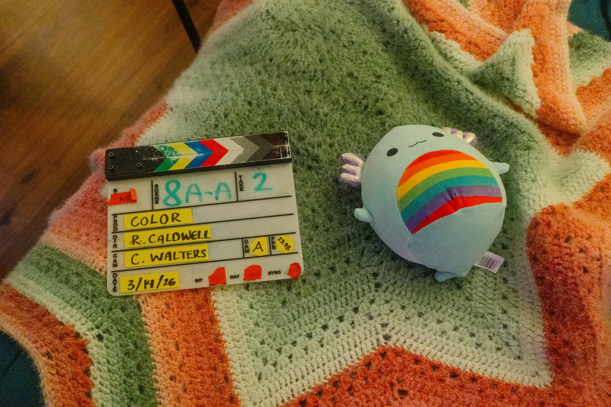 The production is a colorful as the cast and crew!