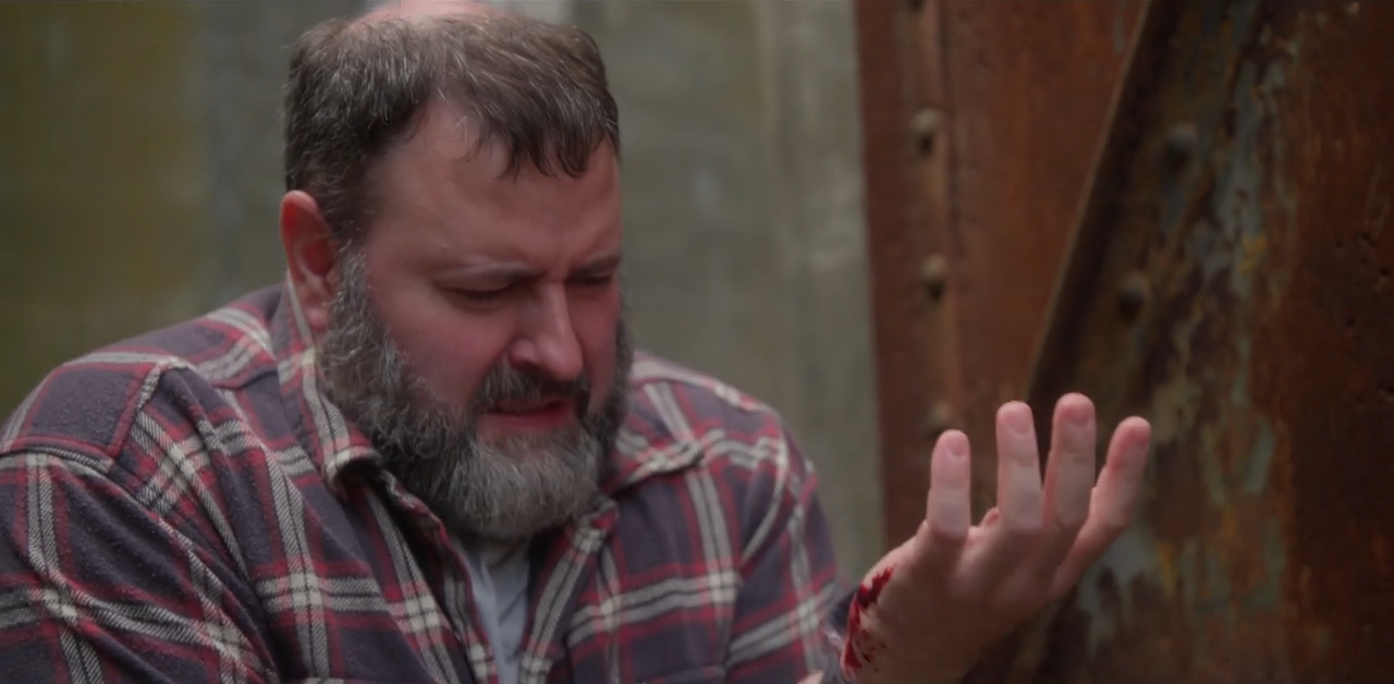 Jay (Logan) deals with the aftermath of an outburst