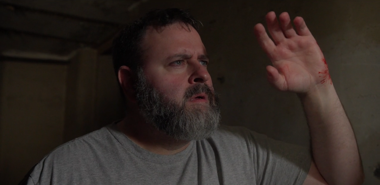 Jay (Logan) sees something he'd rather not see
