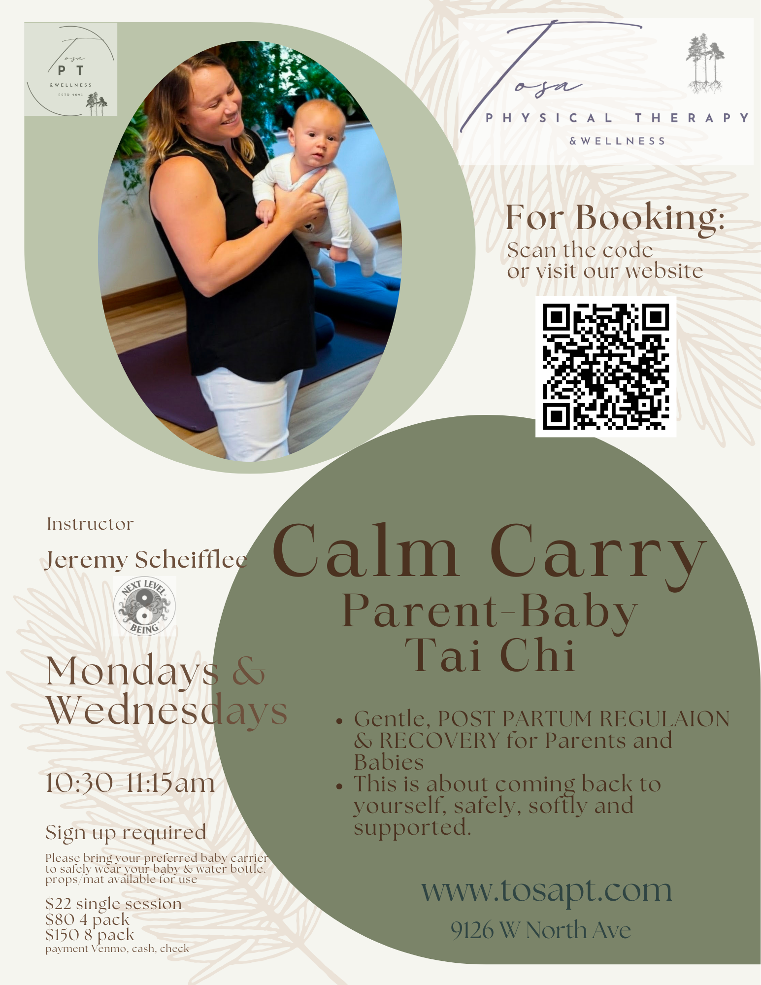 Calm Carry Postpartum Tai Chi  