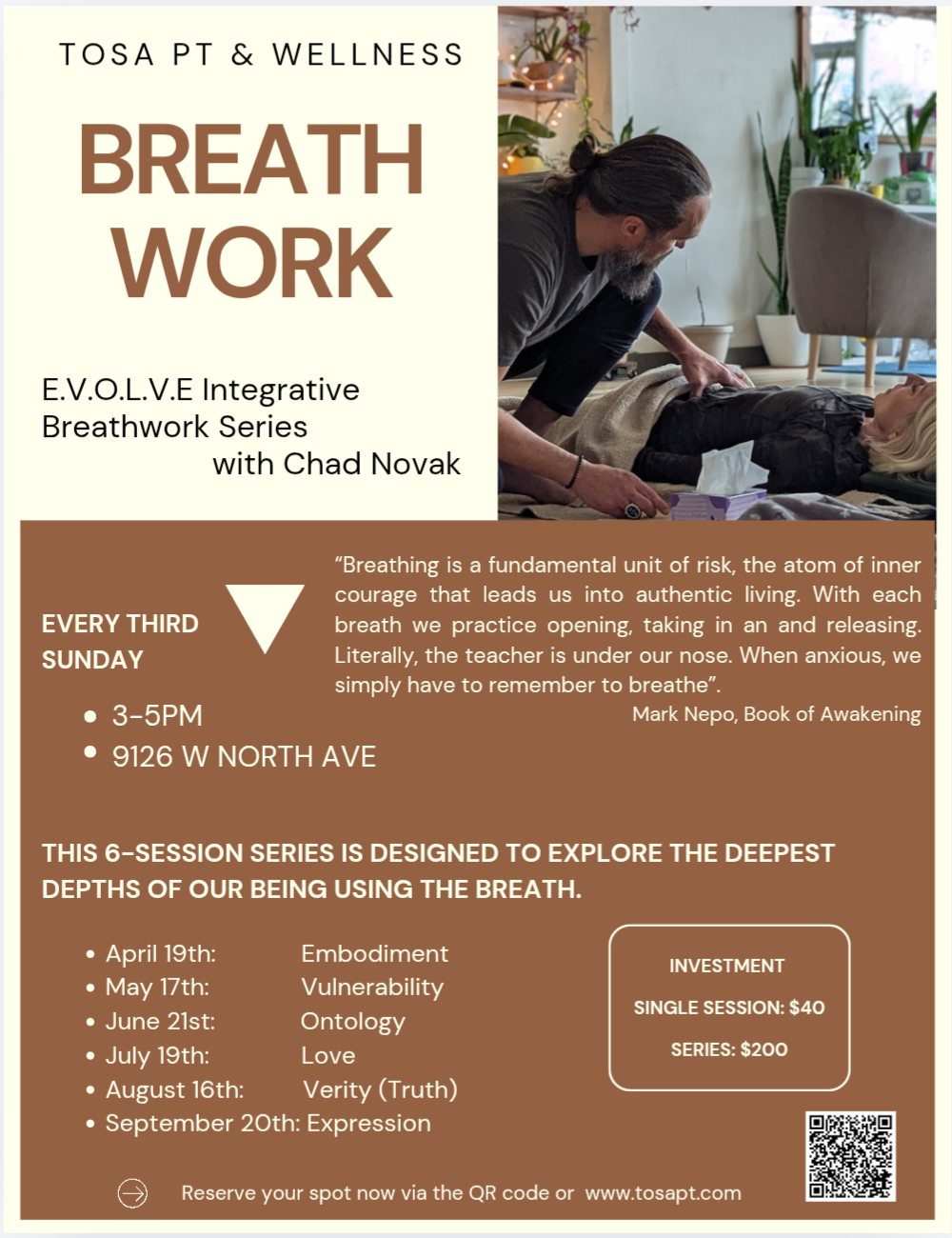 “E.V.O.L.V.E” Integrative Breathwork Workshop