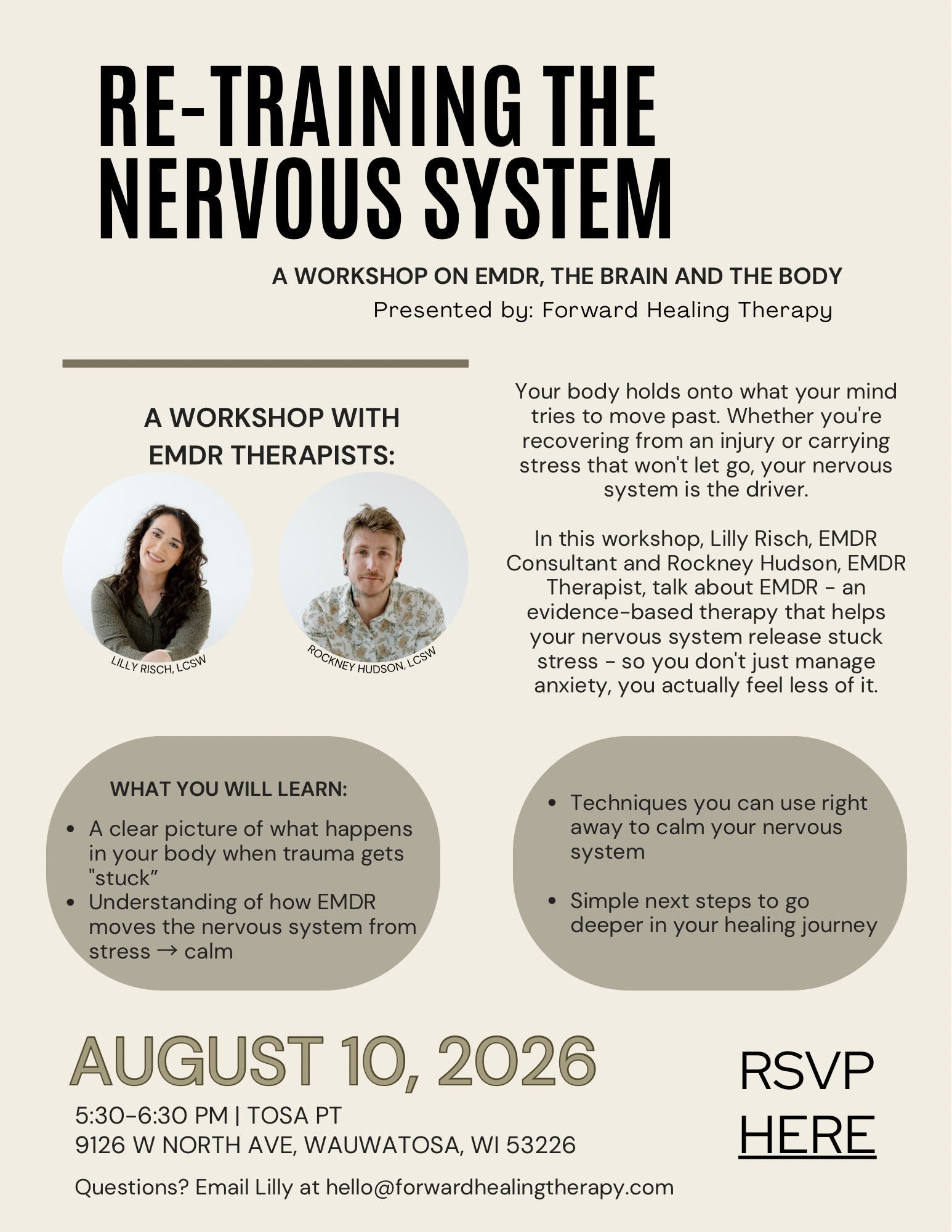 Complimentary Workshop on EMDR