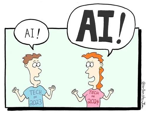 ITP Cartoon by Jim - Getting Louder