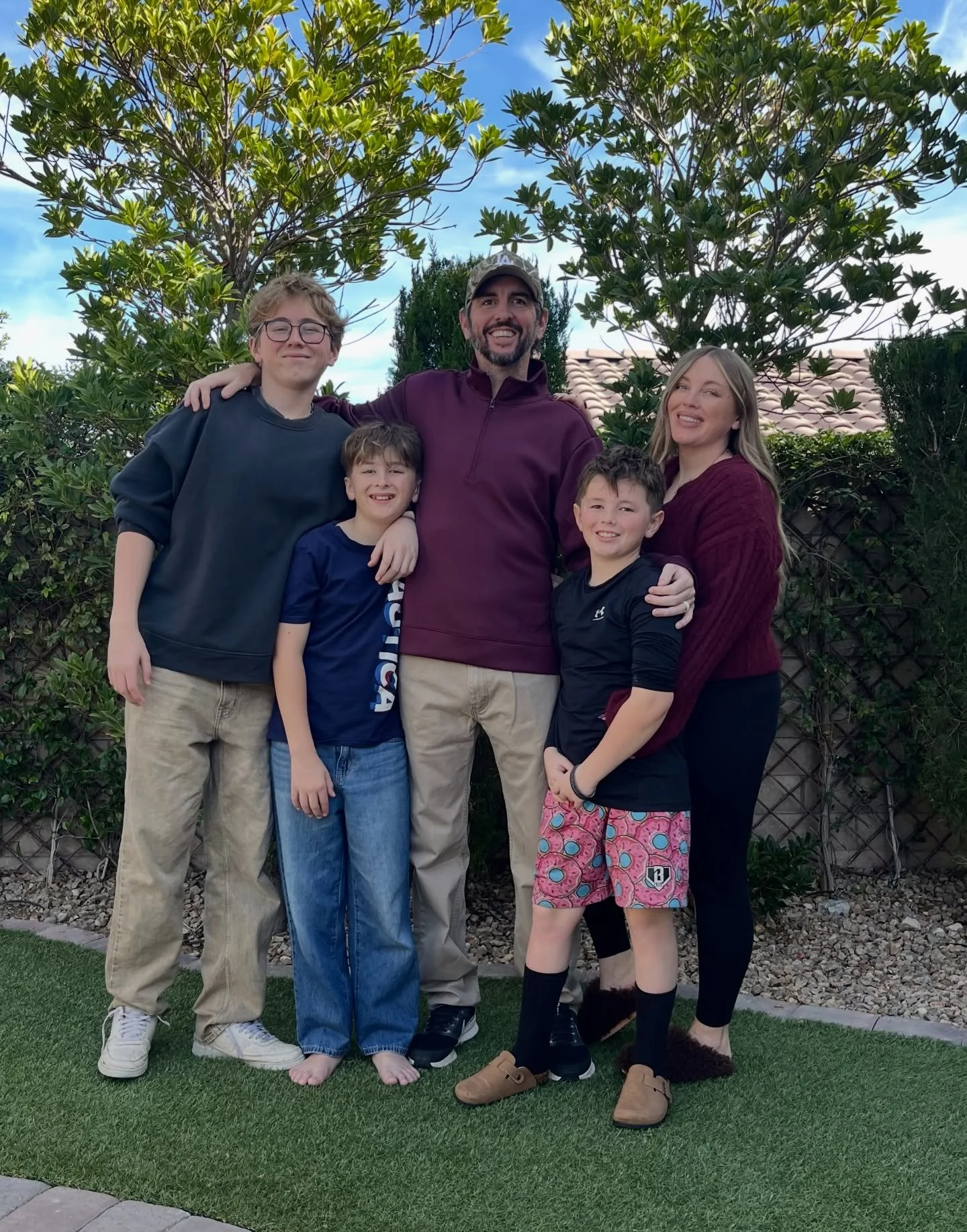 Happy Thanksgiving from my four hearts and me 🥹🤍🦃

Swipe to see us grow from 2025 to 2018 🥹🤍