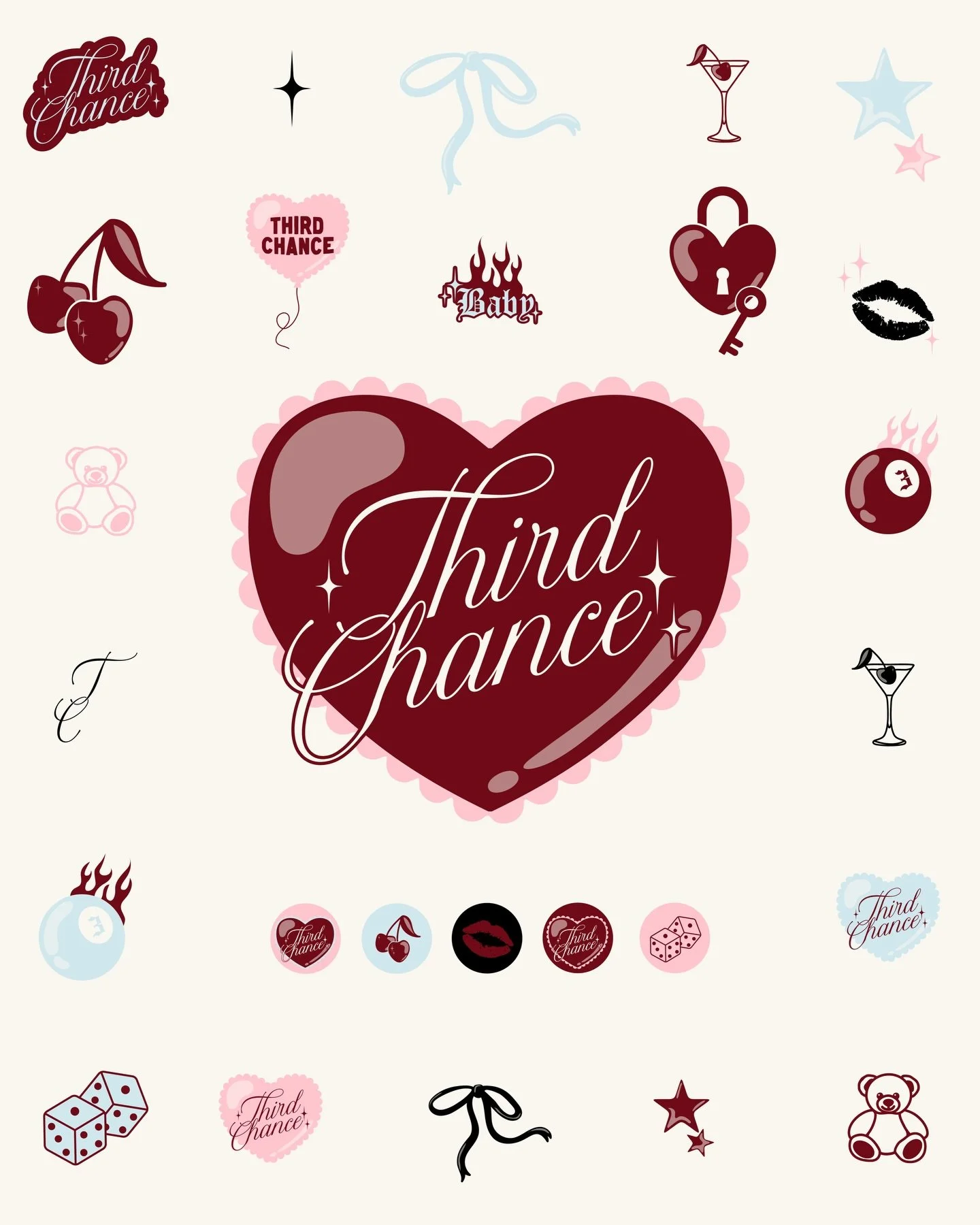 Dreamlover✨🧸💖

Brand expansion for my girl @shopthirdchance 

I had worked work Naija in 2024 to create her branding, and she wanted a few more flash marks to add to her brand, and I am OBSESSED 🤩 

So thankful for you Naija! 🩷🧸✨

Need branding?