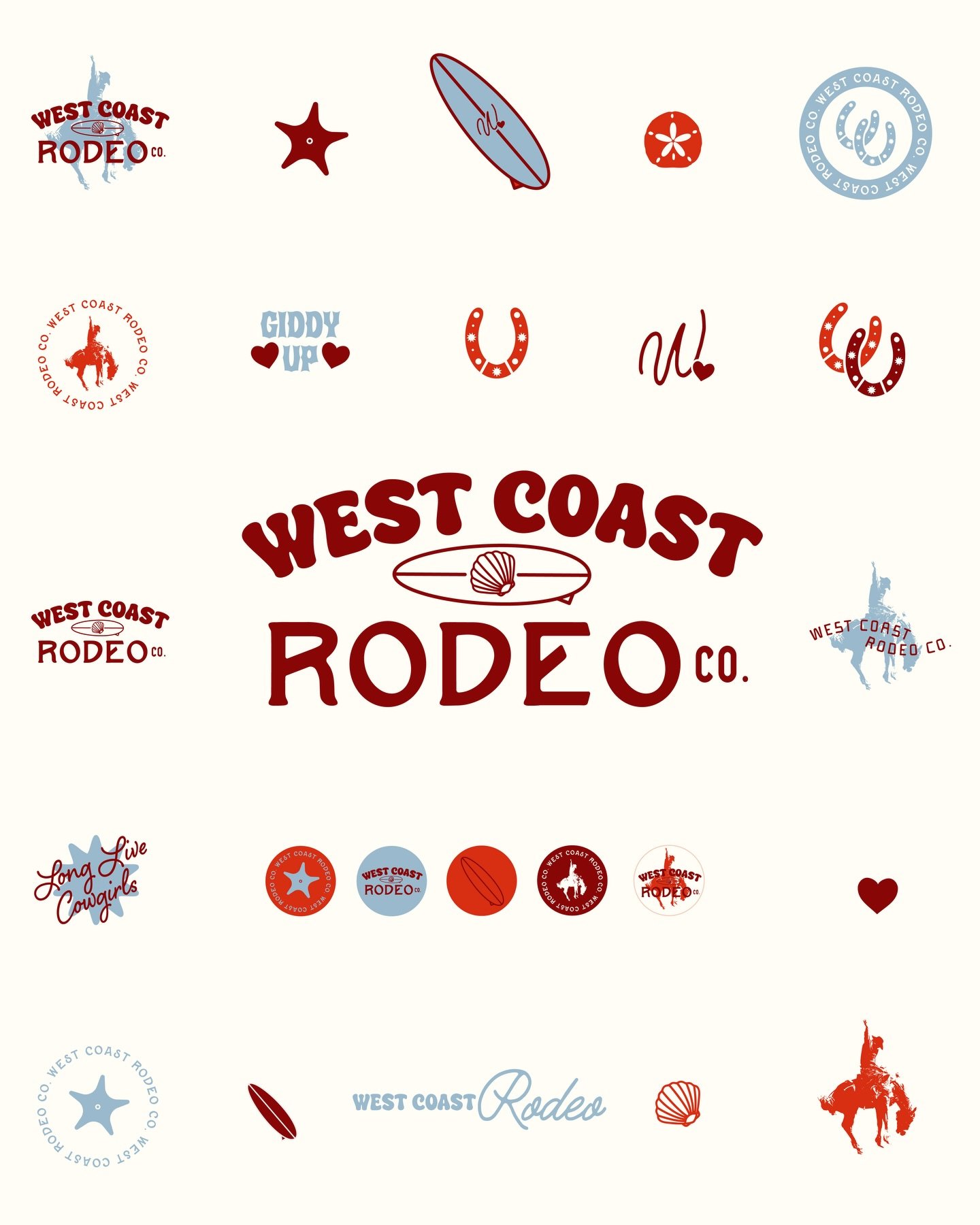 Born &amp; Raised on the California Coast 🌴🤍

The most amazing lifestyle brand by @cactus.cowgirl 

@westcoastrodeoco is not a trend but a lifestyle and I&rsquo;m so thankful to have worked on this rebrand with Chloe 🤍 

Coastal Cowgirl vibes for 