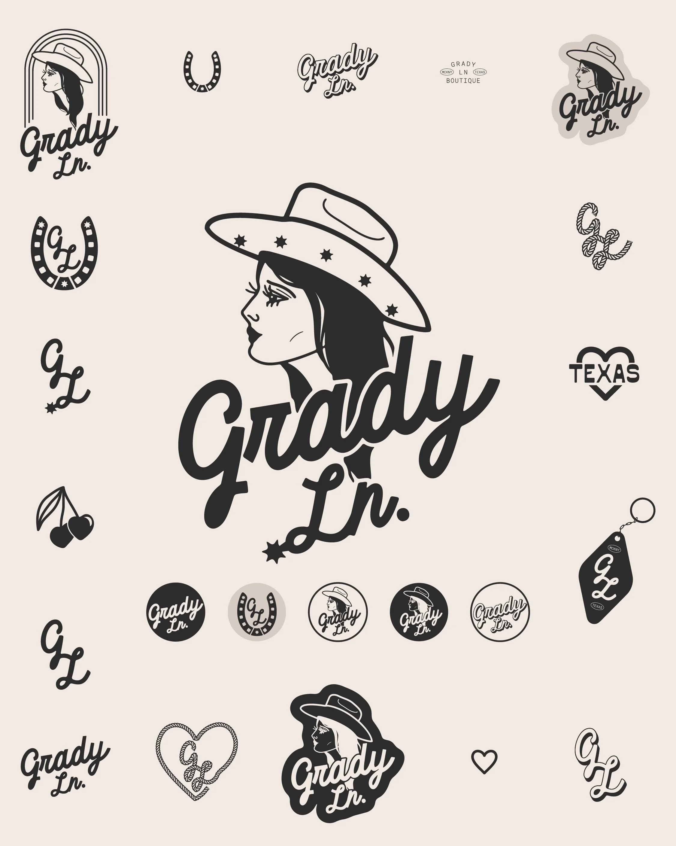 With 🖤, from McKinney, Texas 

The dreamiest branding for my girls @gradylnboutique 

when I say that I am OBSESSED 🤩 

The vibe: &ldquo;western grunge with bohemian vibes - size inclusive and truly inclusive to all.&rdquo; 

Yes girl 🖤🤝

Thank y