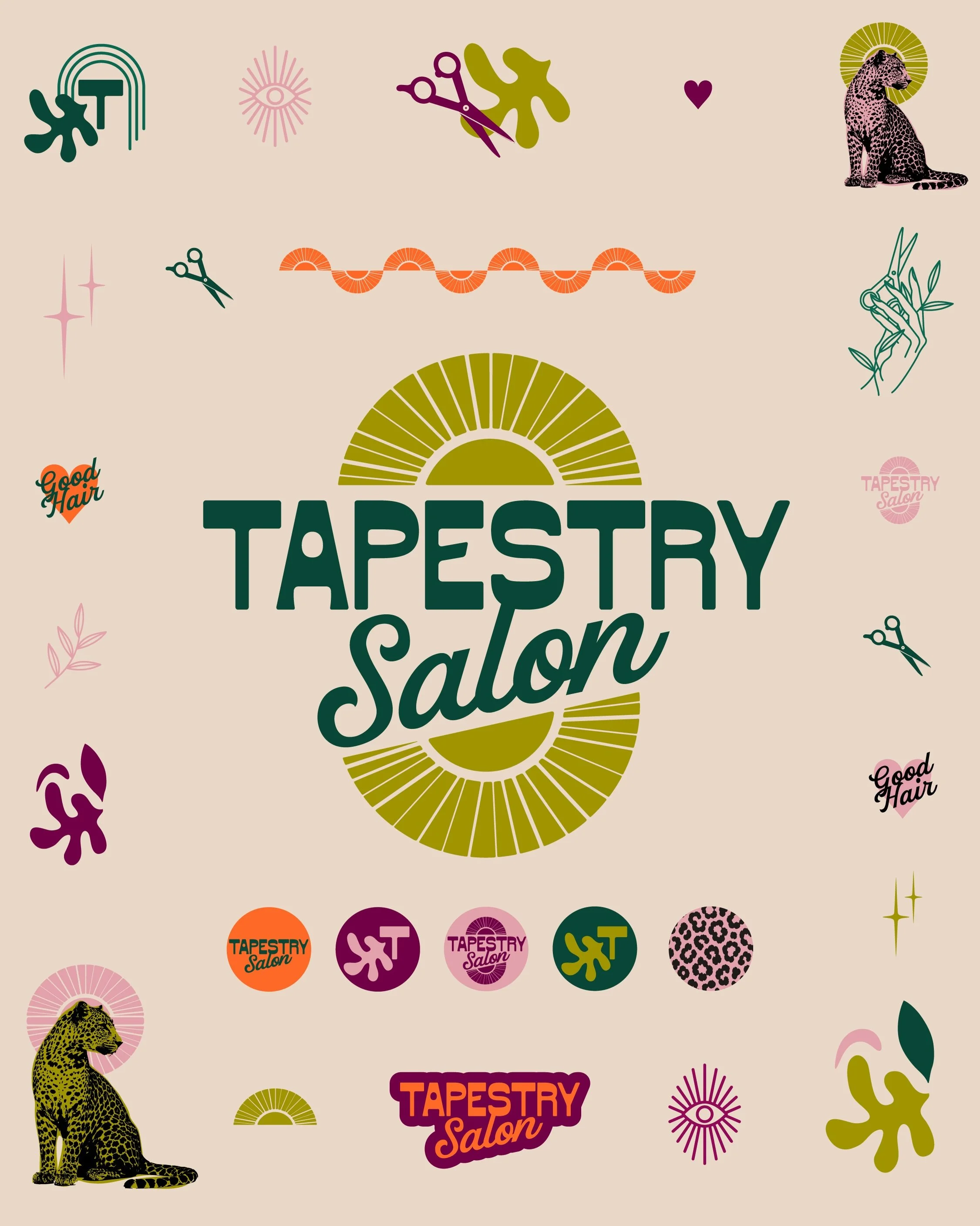May you always have good hair days 🤍 🙏 🐆 

The dreamiest one sheet for my girl @tapestry.collective.salon 

The vibes: colorful, timeless, elevated, vintage, chic 🤍

Obsessed 🤩 

Thank you so much Andrea you are a dream to work with 🥹🦋

Need b