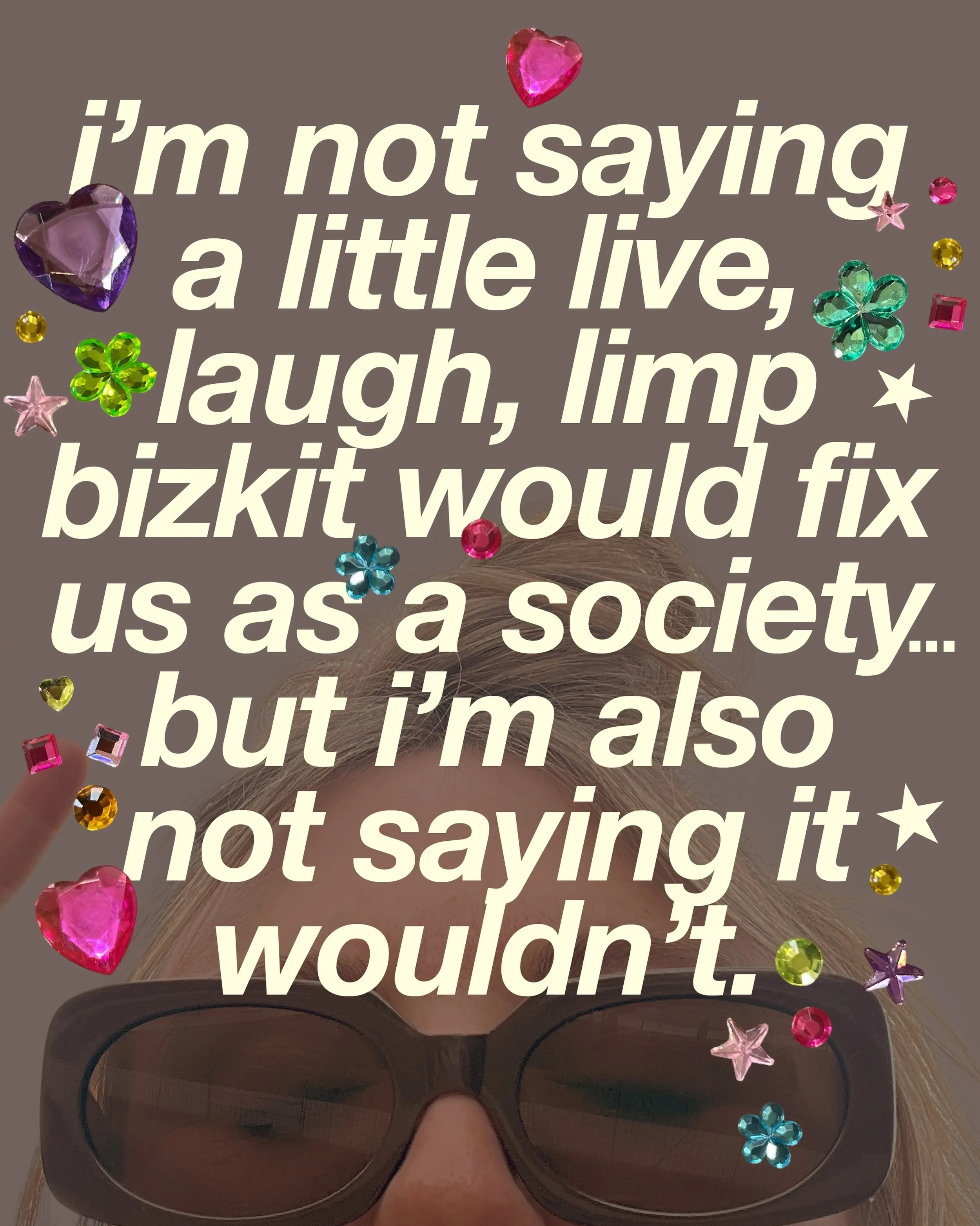 A little live, laugh, @limpbizkit never hurt nobody 🦋🤎💿🥲

My niche: Millennial women who want bold branding to help their businesses stand out

The ladies that grew up before social media, the ones who collected every beanie baby, obsessed with e