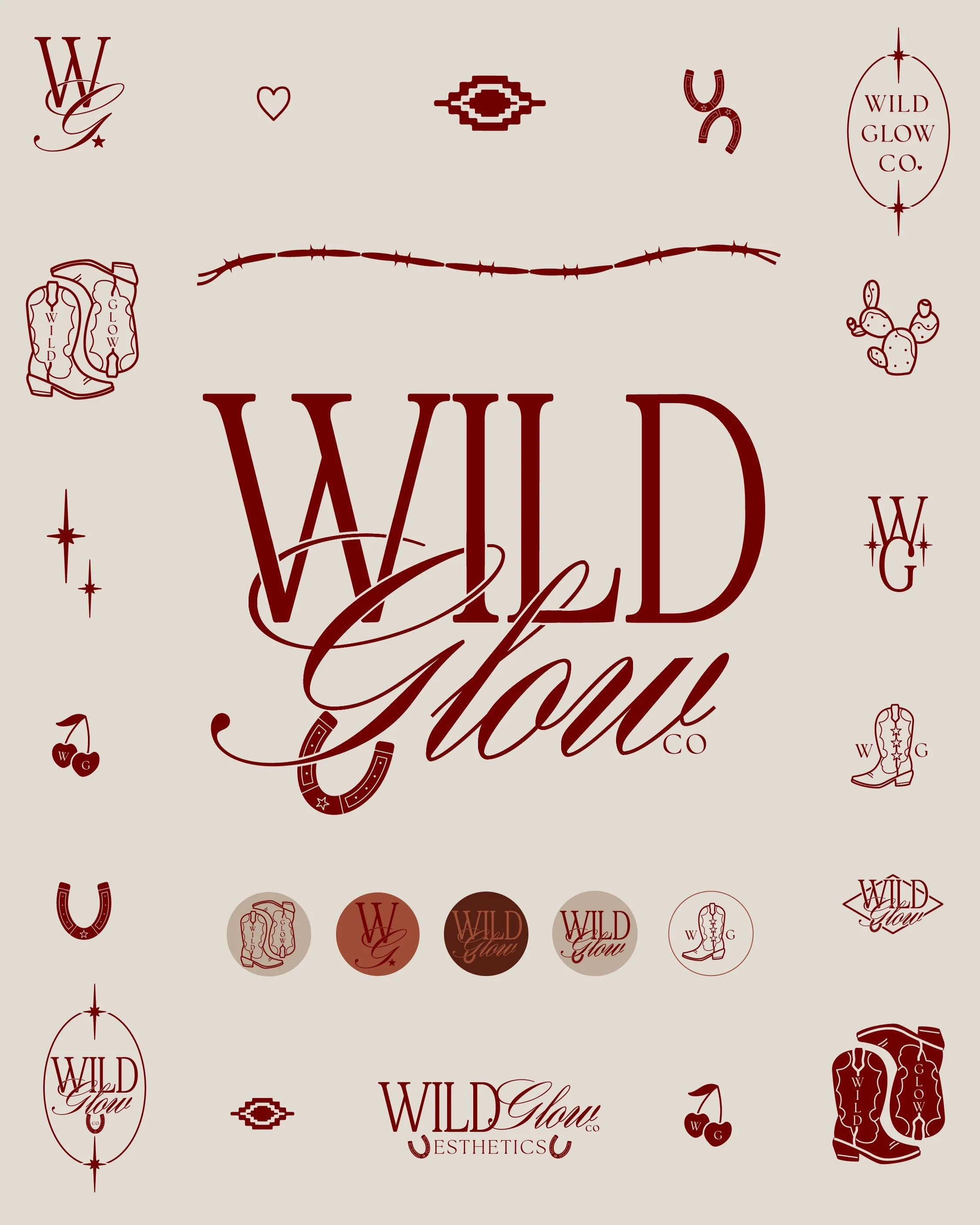 Wrangle your glow 🤎 ✨ 

The most beautiful One Sheet for my girl @wildglowco.esthetics 

The vibes: &ldquo;timeless beauty and genuine connection&rdquo; 

Thank you so much for the trust and friendship Madison, so grateful for you! 

Need branding? 