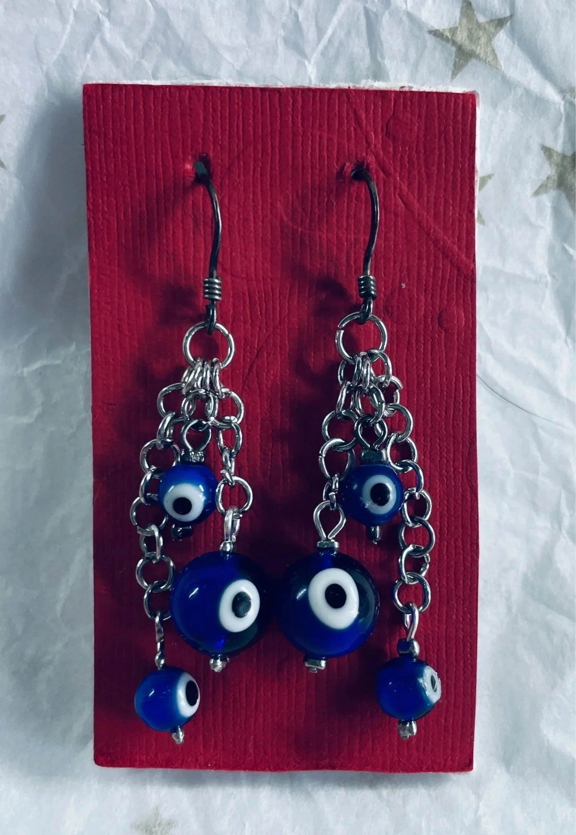 Evil Eye earrings