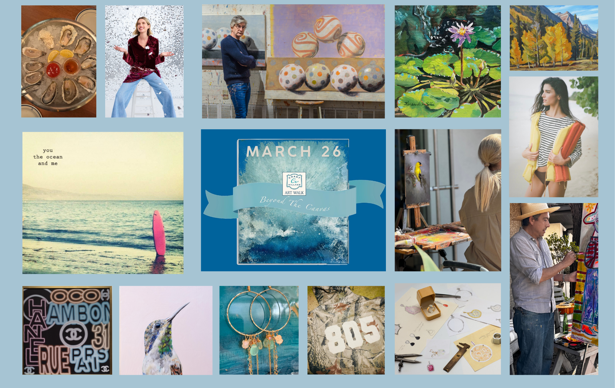  ‘Beyond the Canvas’ Spring Art Walk