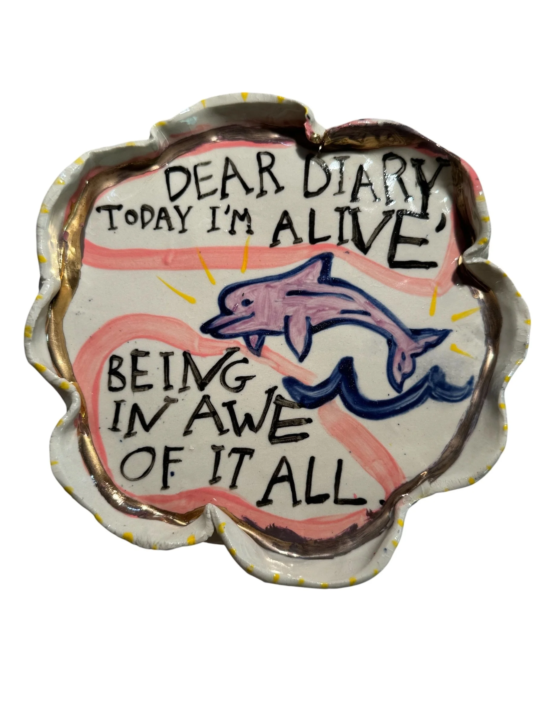 DOLPHIN PLATTER