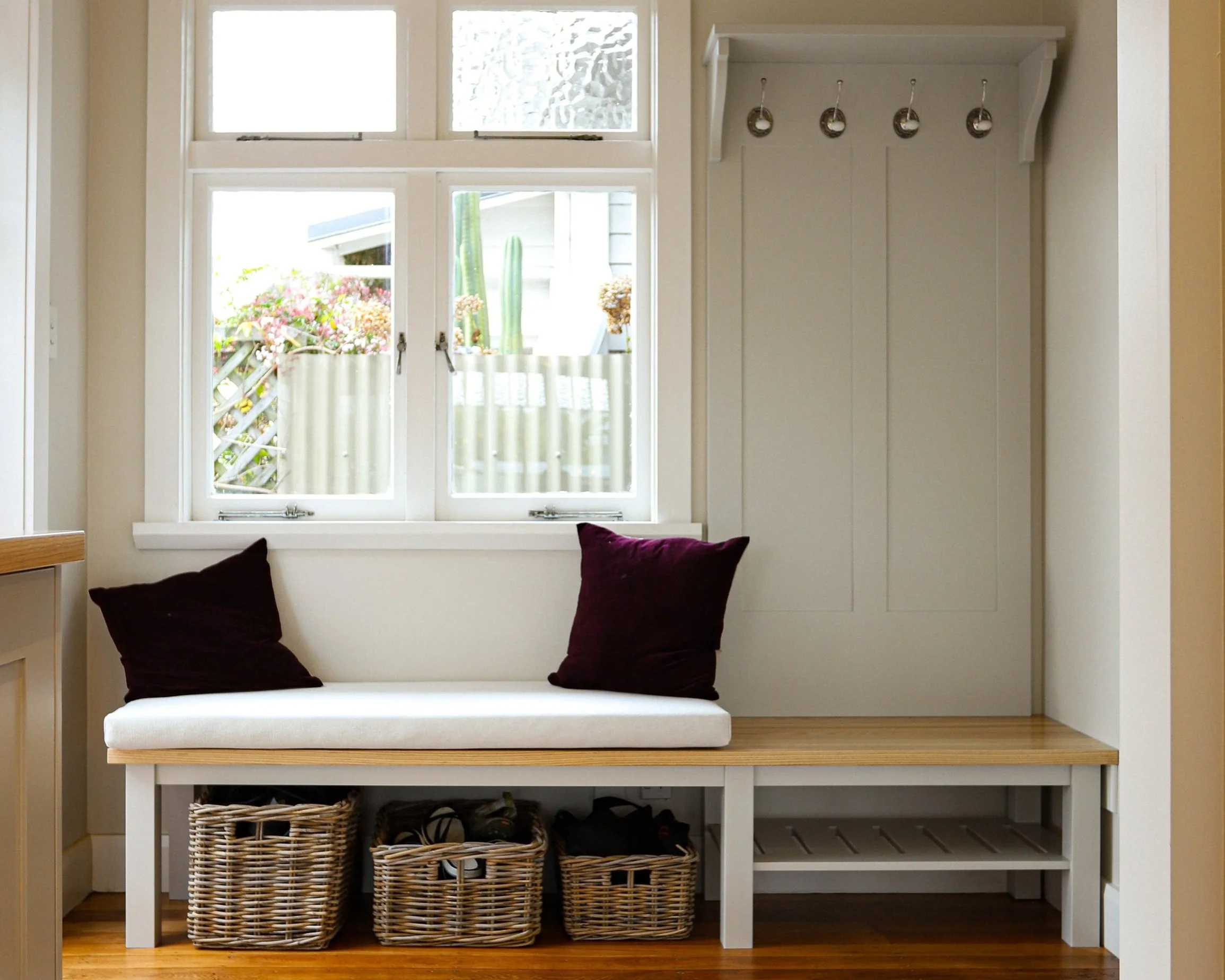 Timber wall paneling