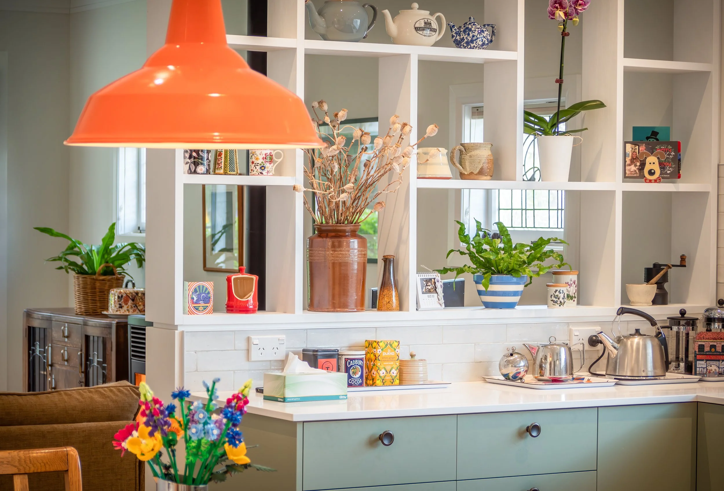 Bright Funky Kitchen