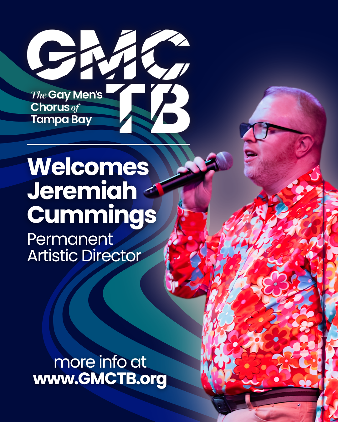 Jeremiah Cummings Named Artistic Director of Gay Men’s Chorus of Tampa Bay