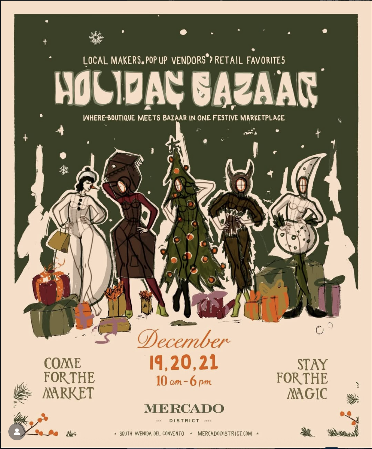 Mercado District Holiday Bazaar