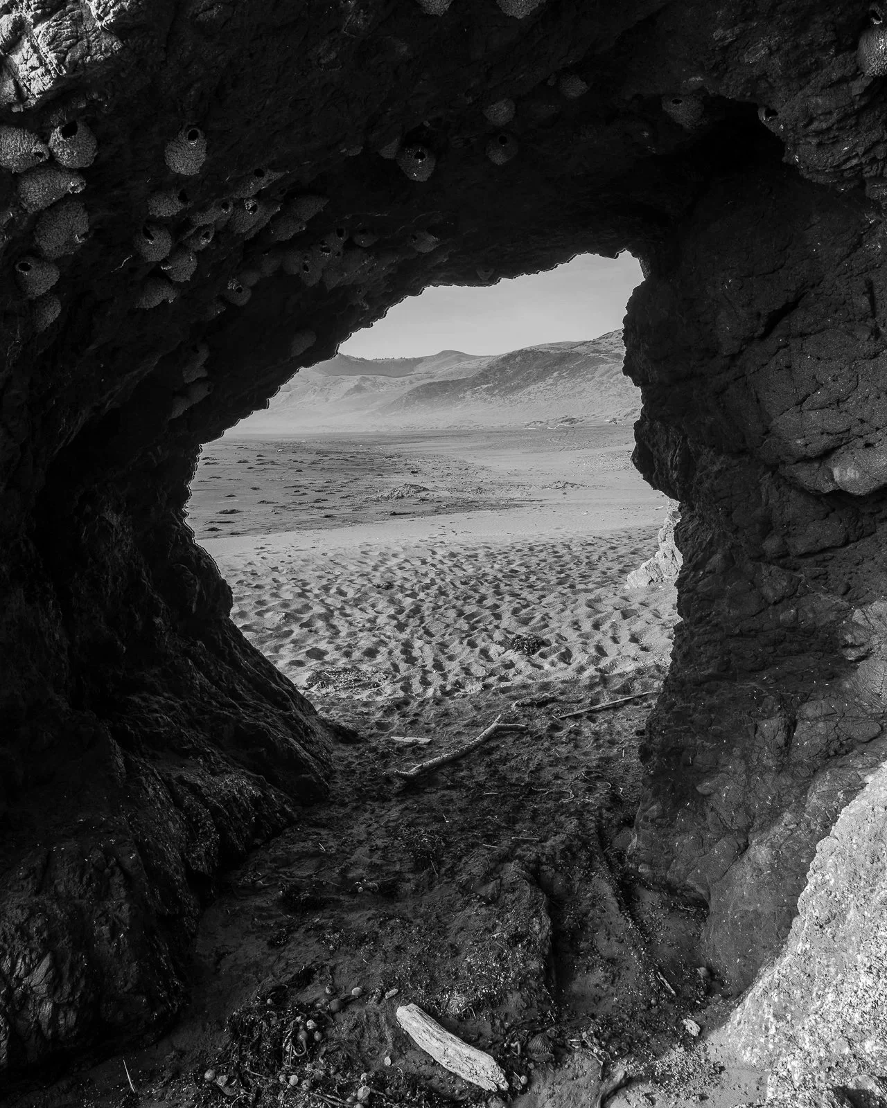 Beach Hole.