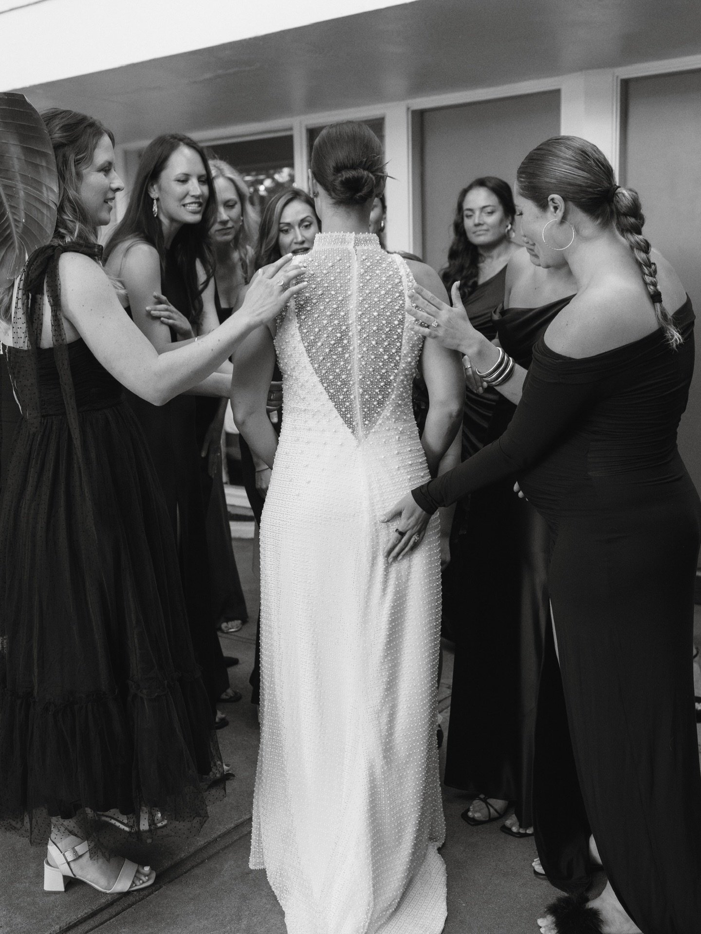 Surrounded by love, wearing a gown designed just for her. 🕊️
Every bead hand-applied, every detail perfected, this is the art of custom couture.
⠀⠀⠀⠀⠀⠀⠀⠀⠀
Visit ellenwisecouture.com to schedule a consultation.

EWC Bride: @thefakemarie 
⠀⠀⠀⠀⠀⠀⠀⠀⠀
#E