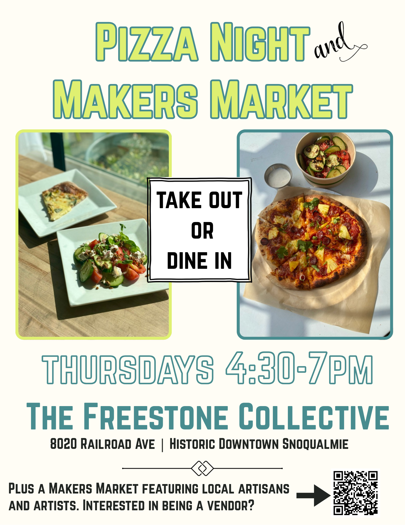 Pizza Night + Makers Market