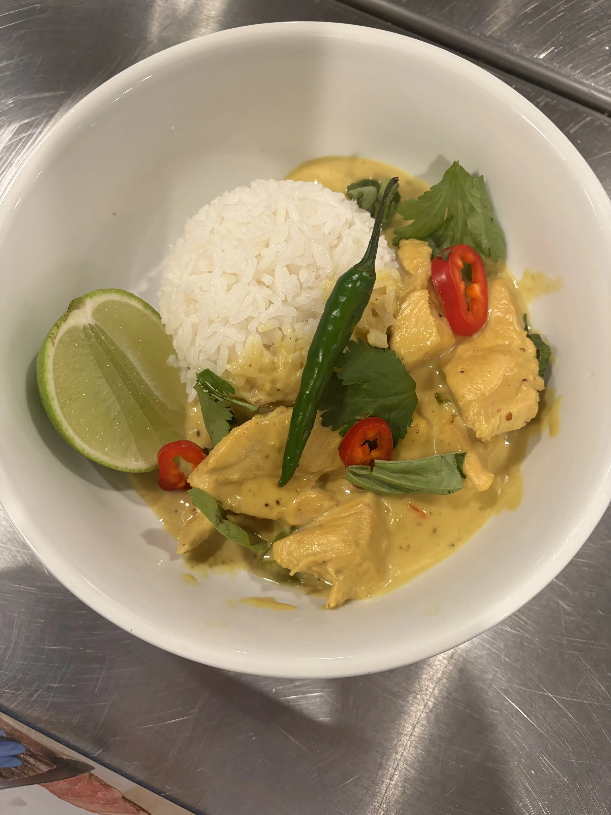 Coconut Chicken Curry - Sat. April 18th 6-8pm