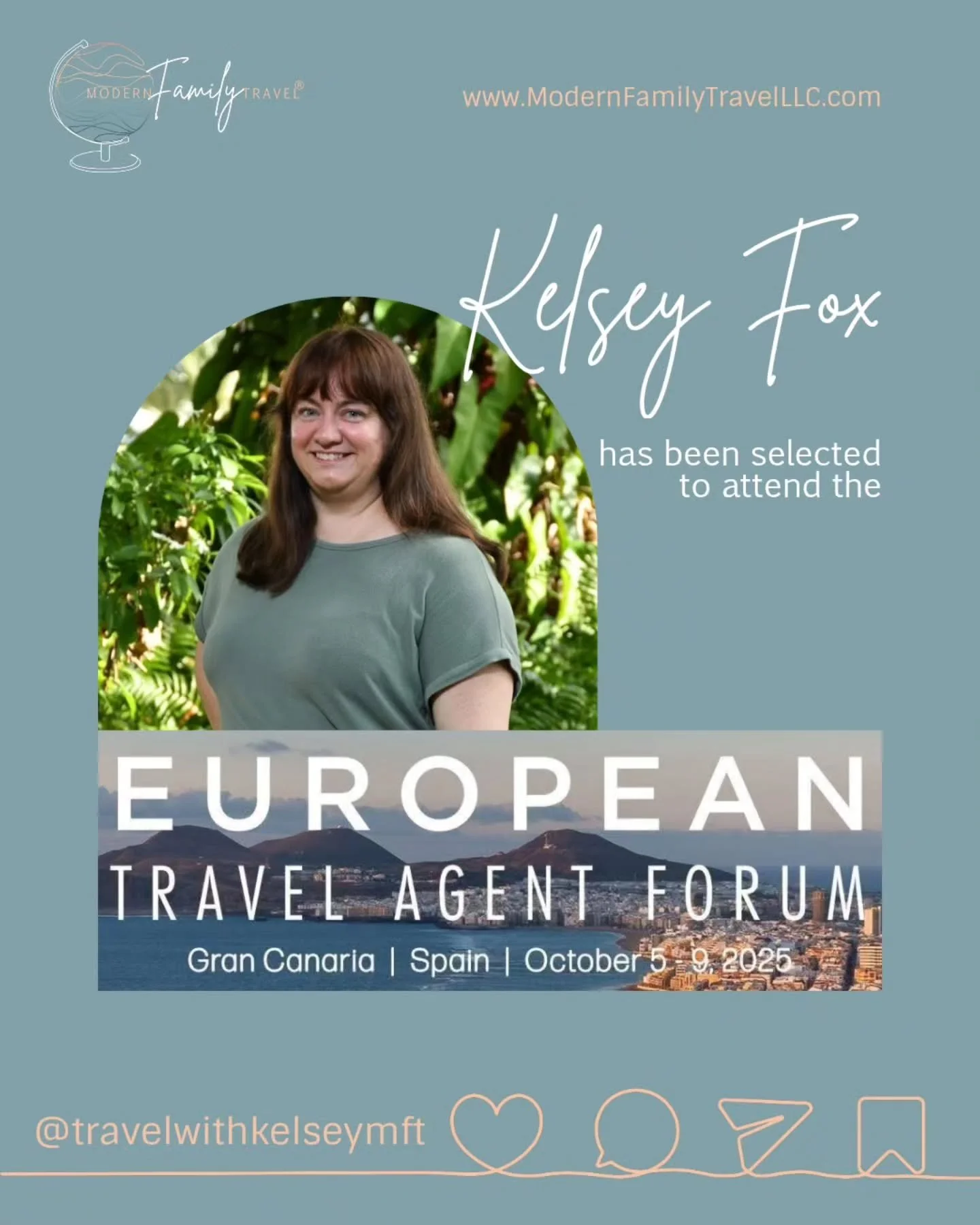 In just a few days, one of our incredible Europe Travel Specialists will be headed to the Canary Islands for the European Travel Agent Forum (#ETAF2025!) 

Not only was she chosen as one of just 150 North American advisors to attend this prestigious 