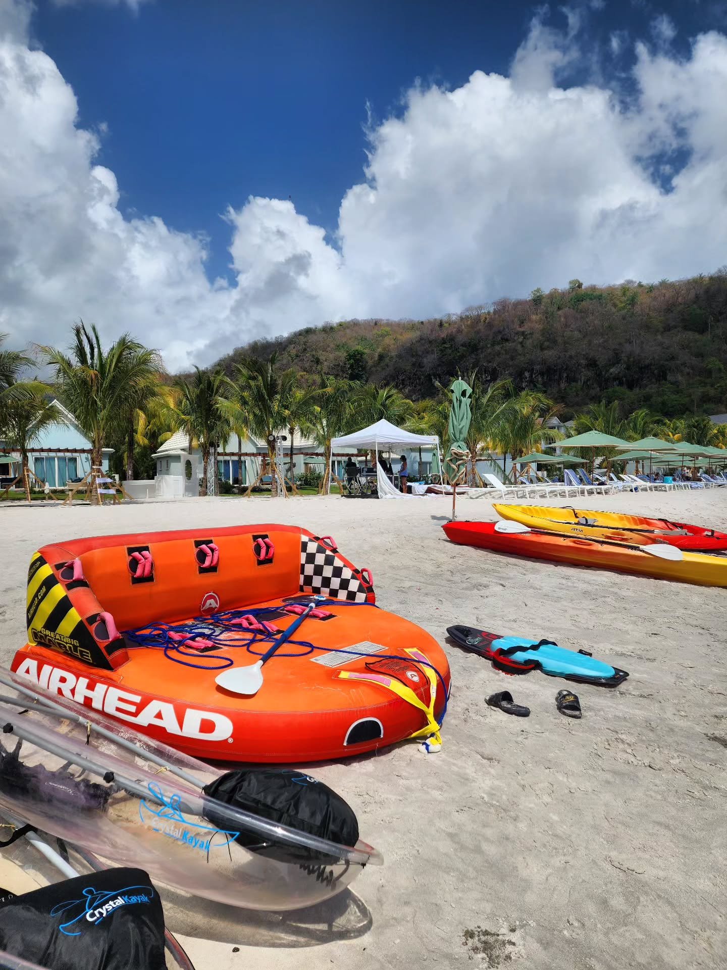 Which activity is first on your list for a day at Sandals Saint Vincent?