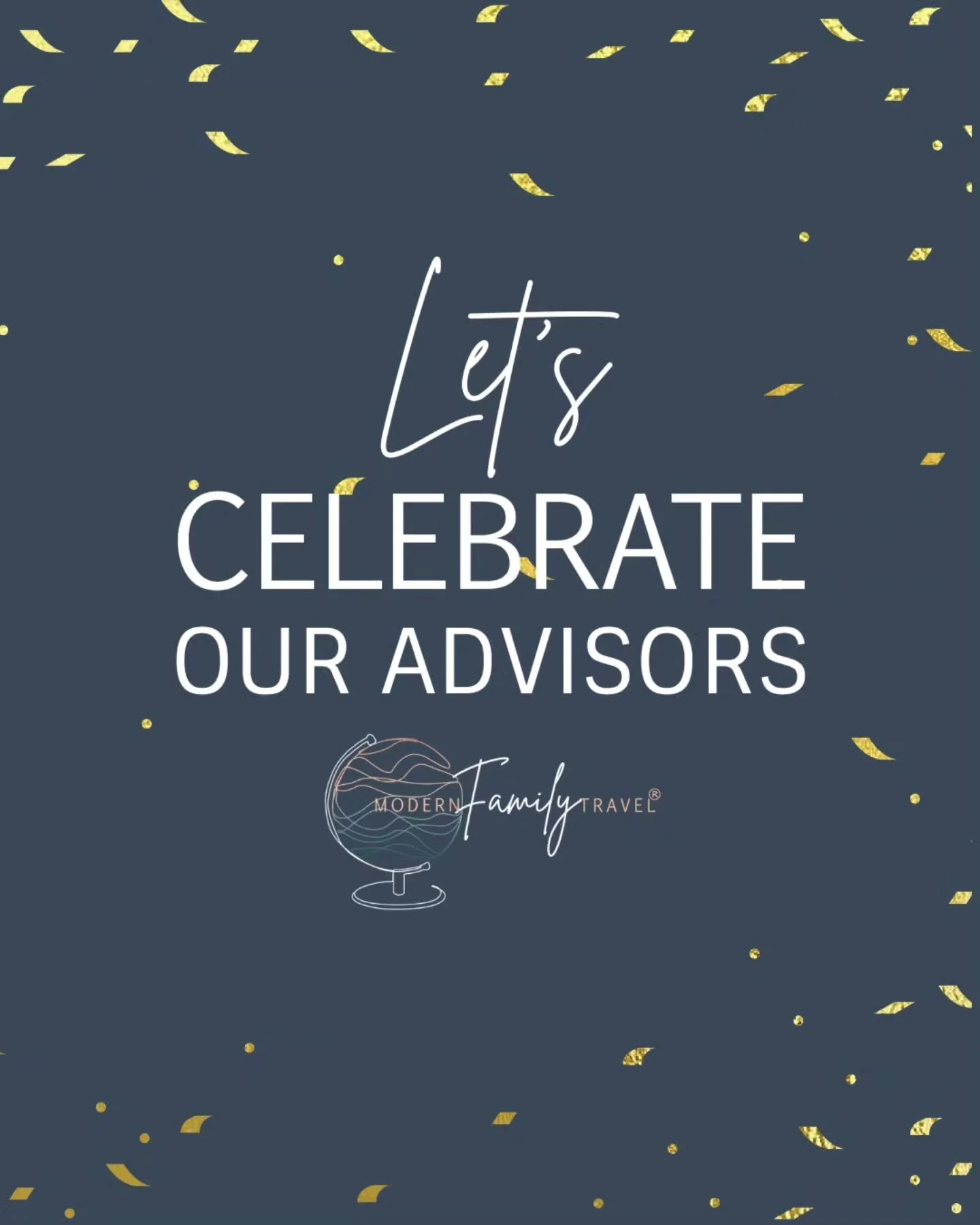 There's no doubt about it, the travel advisors at Modern Family Travel&reg;️ are top notch!!! Thanks to their hard work and to our incredible clients who continue to put their trust into our travel booking and planning services, we have several advis