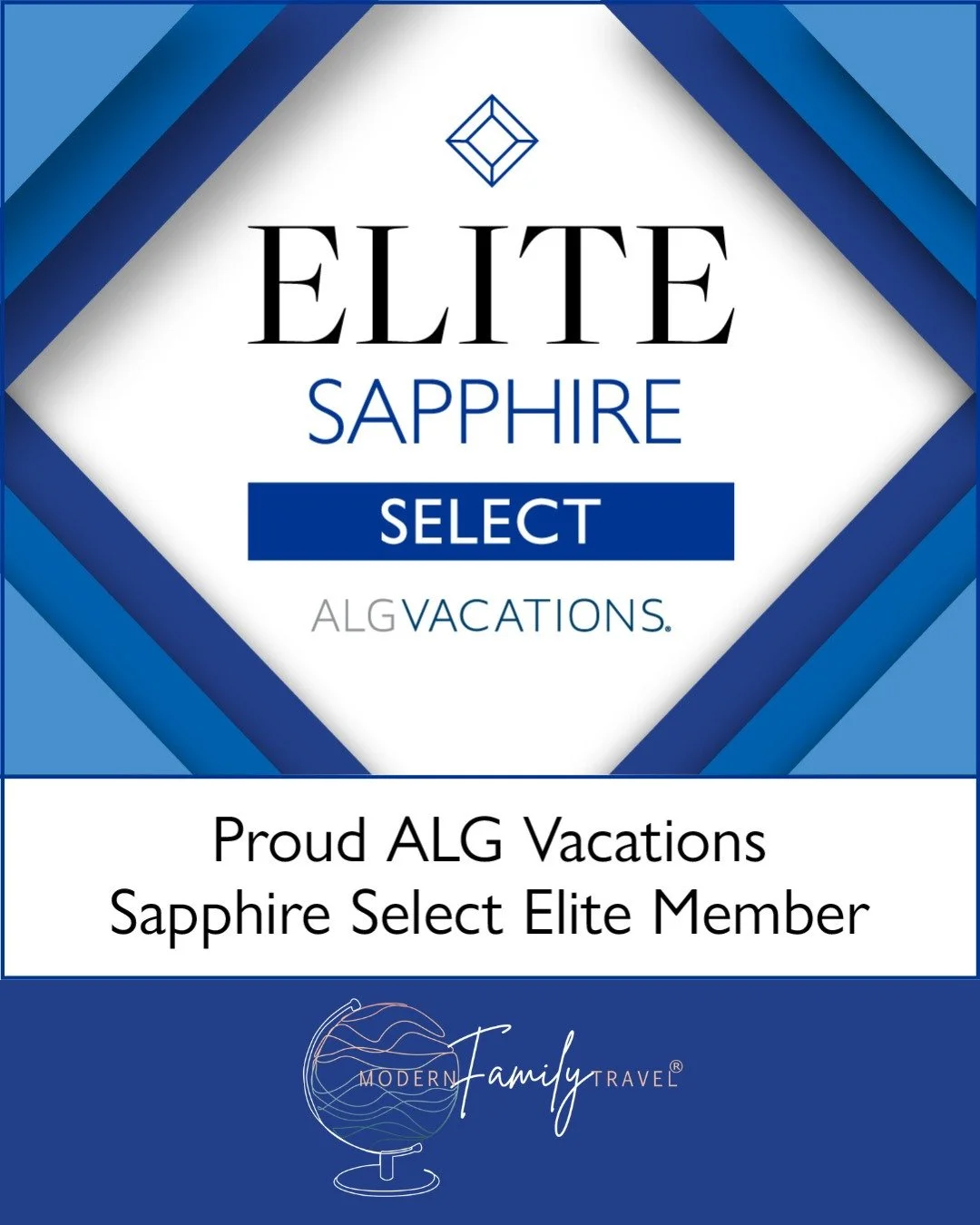 Modern Family Travel&reg; Honored by ALG Vacations&reg; as a 2026 Elite Sapphire Select Travel Agency 

ALG Vacations&reg; (ALGV), the nation&rsquo;s leading leisure tour operator and a member of the Hyatt family of companies, has honored Modern Fami