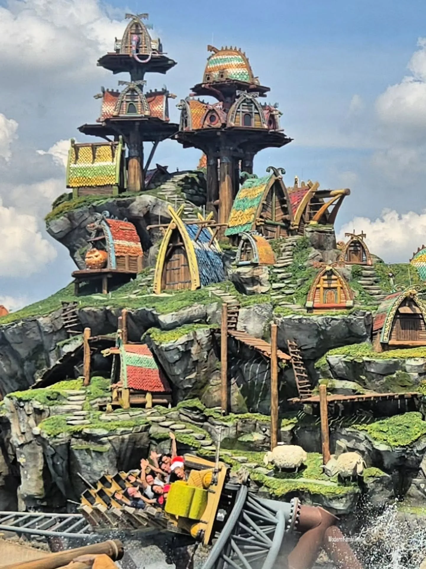 Do your kids love the How to Train Your Dragon movies? 🐉 Then they will love a visit to EPIC Universe, where they can step through a portal and enter the Isle of Berk. From a family friendly coaster to a mission aboard Fyre Drill, everyone is sure t