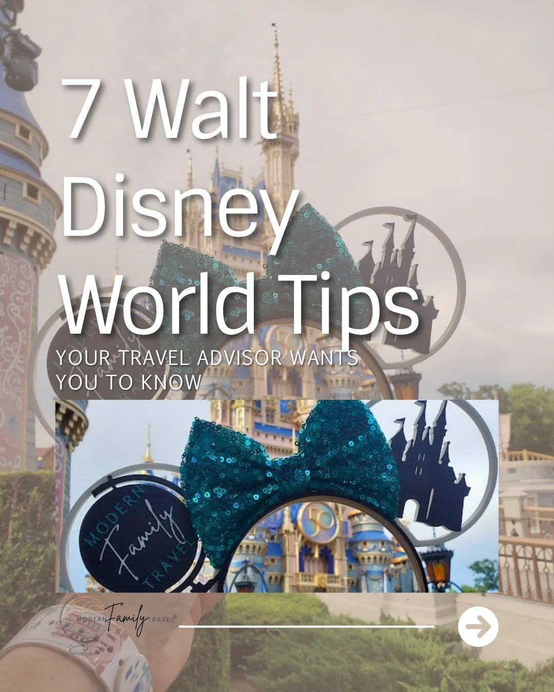 Planning a Walt Disney World trip? 🏰 Before you pack your Mickey ears, here are 7 insider tips that will transform your vacation from good to MAGICAL! Swipe through to see them all! ✨

Tip #1: Book your dining reservations 60 days in advance... the 