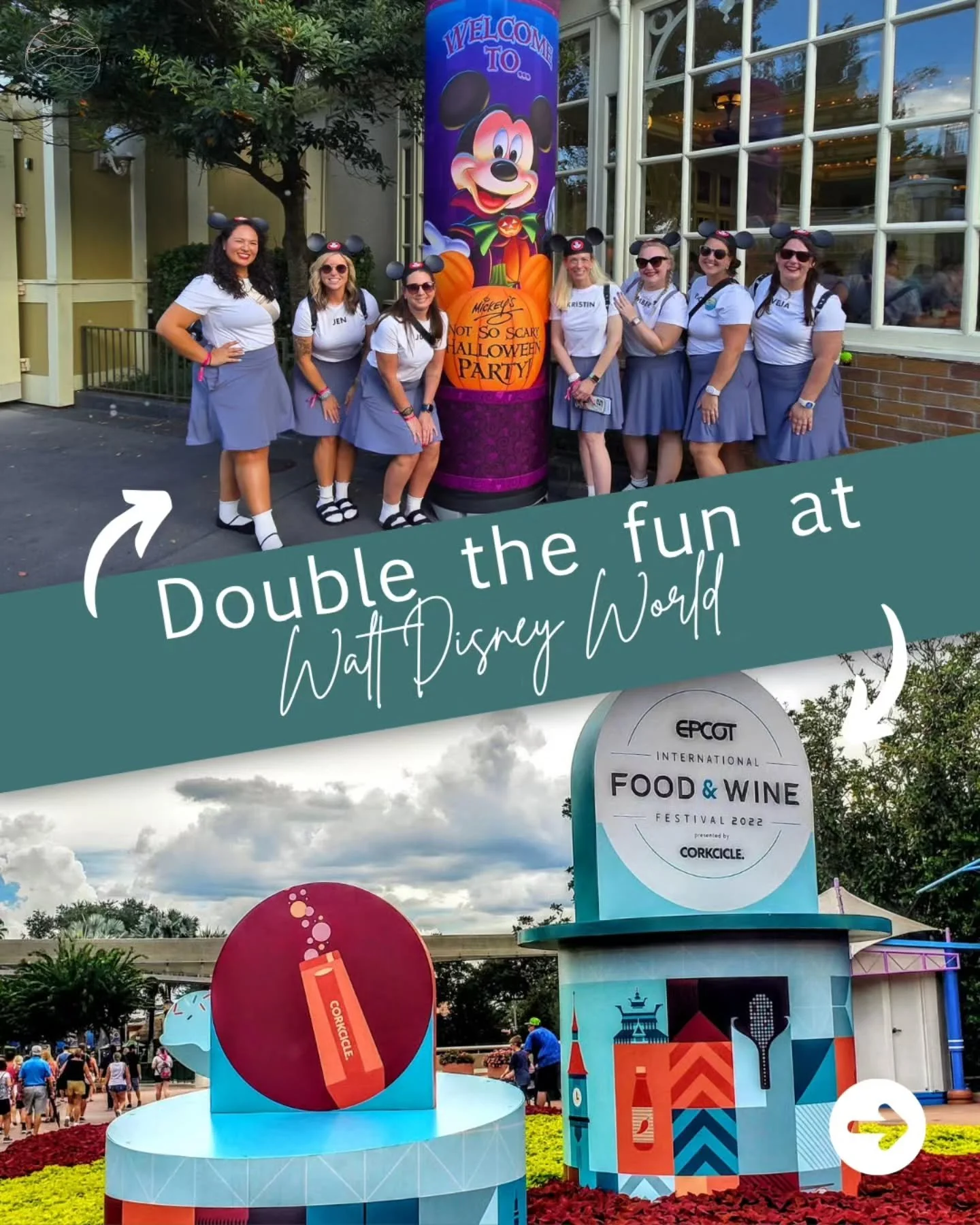 Maximize your Walt Disney World vacation this fall!!! 🍁

Dates for Mickey's Not So Scary Halloween Party🎃 and EPCOTs International Food &amp; Wine Festival🍷 have dropped (see 2nd image) and you can experience both by visiting on select dates!

Let