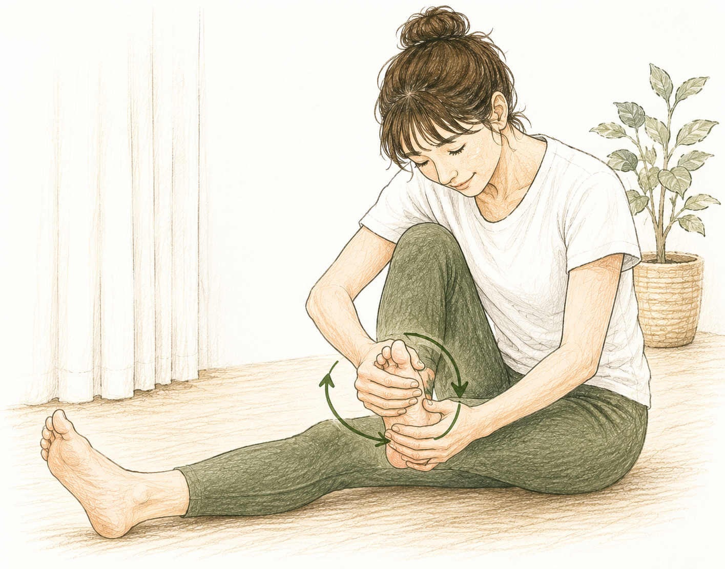 外反母趾改善 STEP2｜26個の骨を動かそう！足を柔らかくする方法